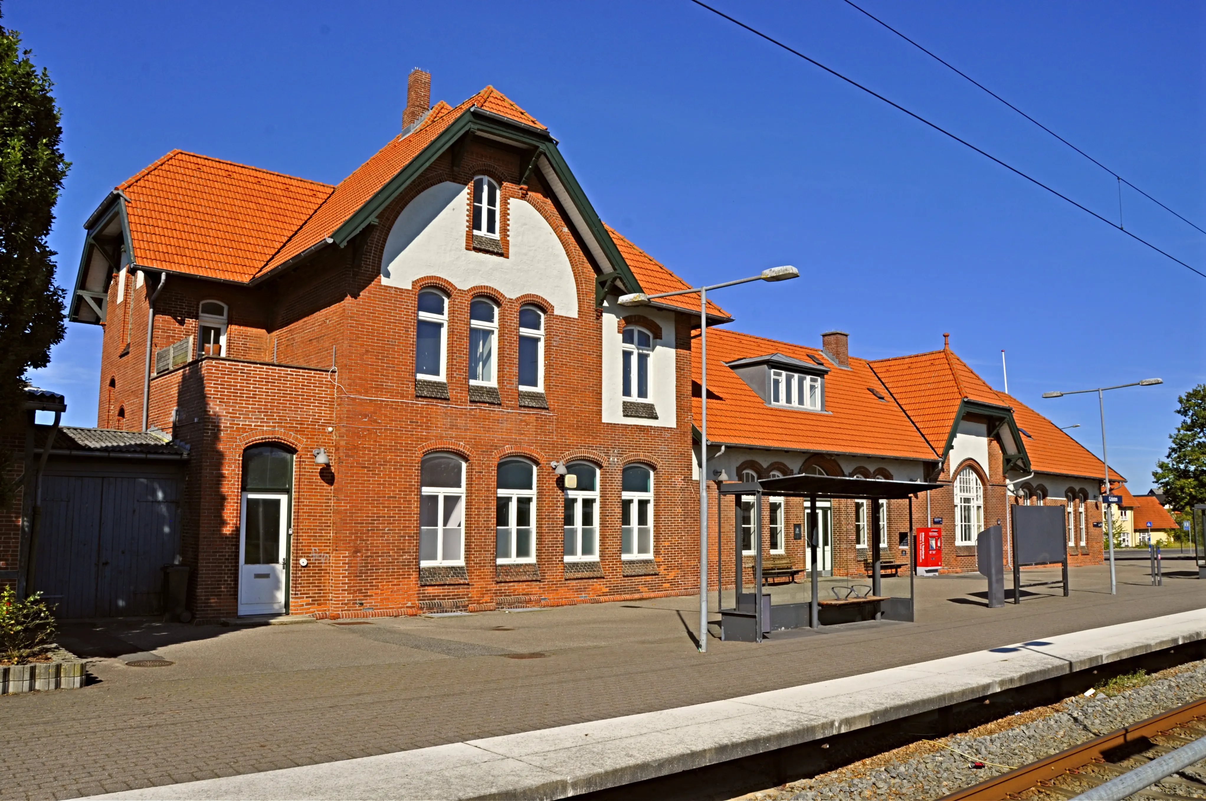 Billede af Gråsten Station. Billede af Gråsten Station.