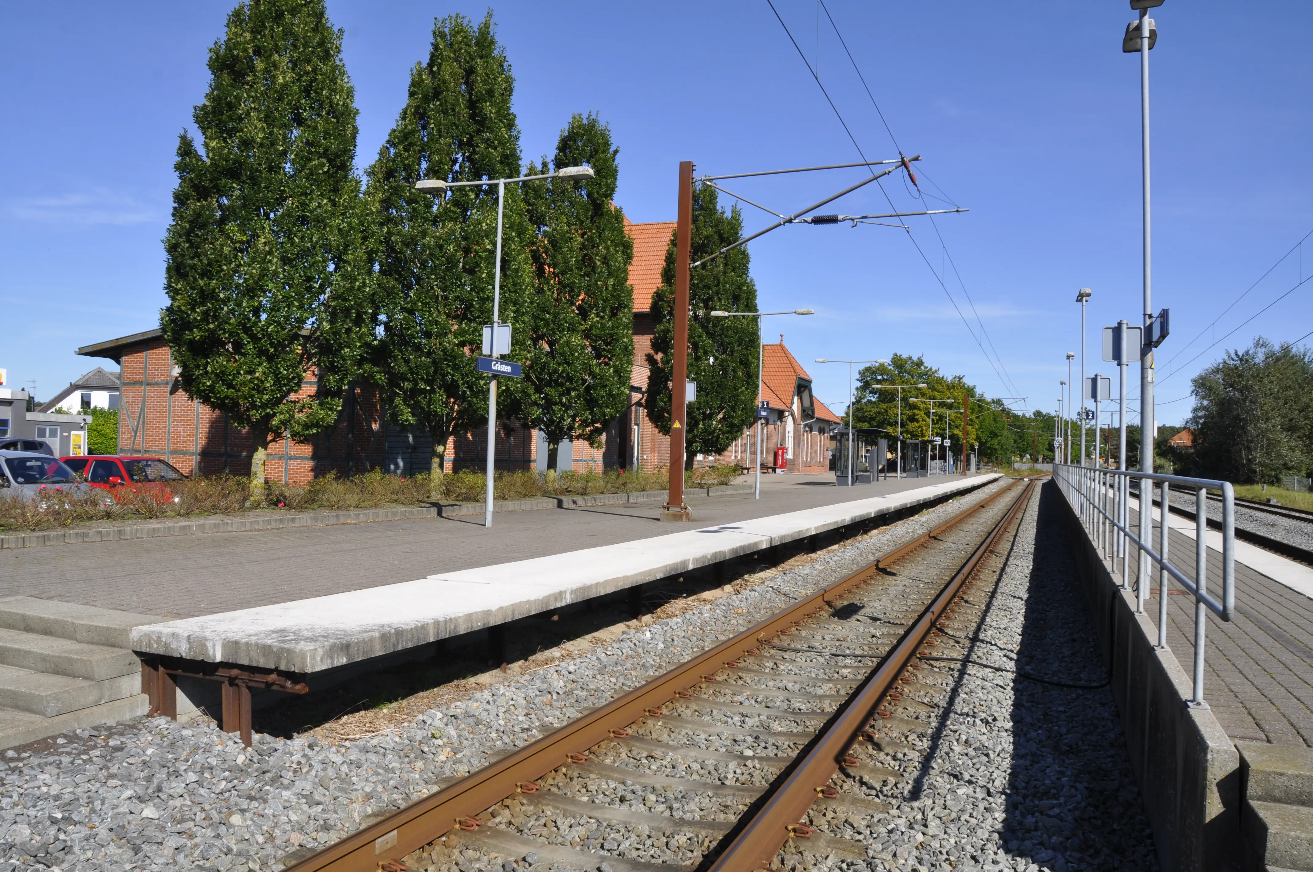 Billede af Gråsten Station. Billede af Gråsten Station.
