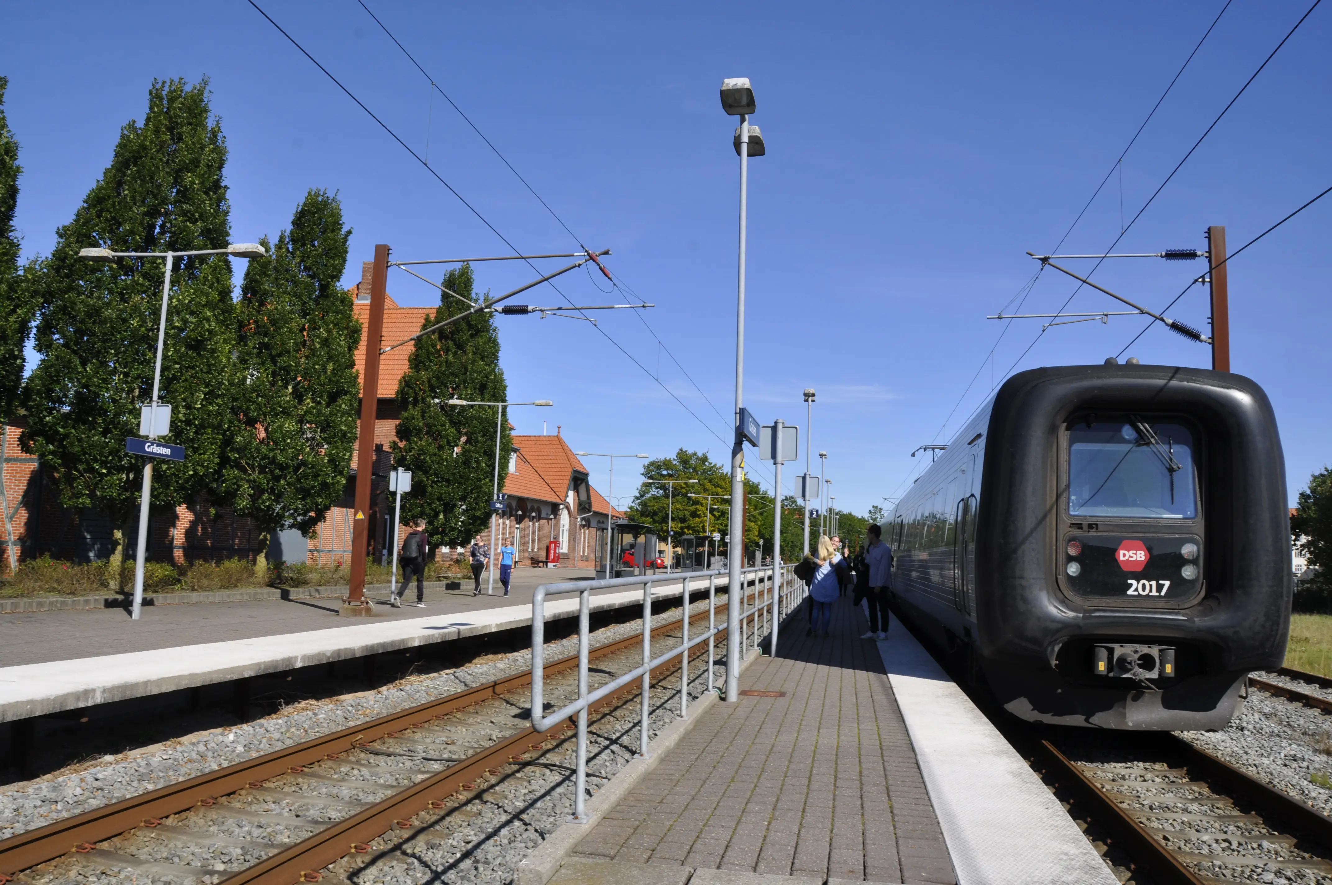 Billede af Gråsten Station.