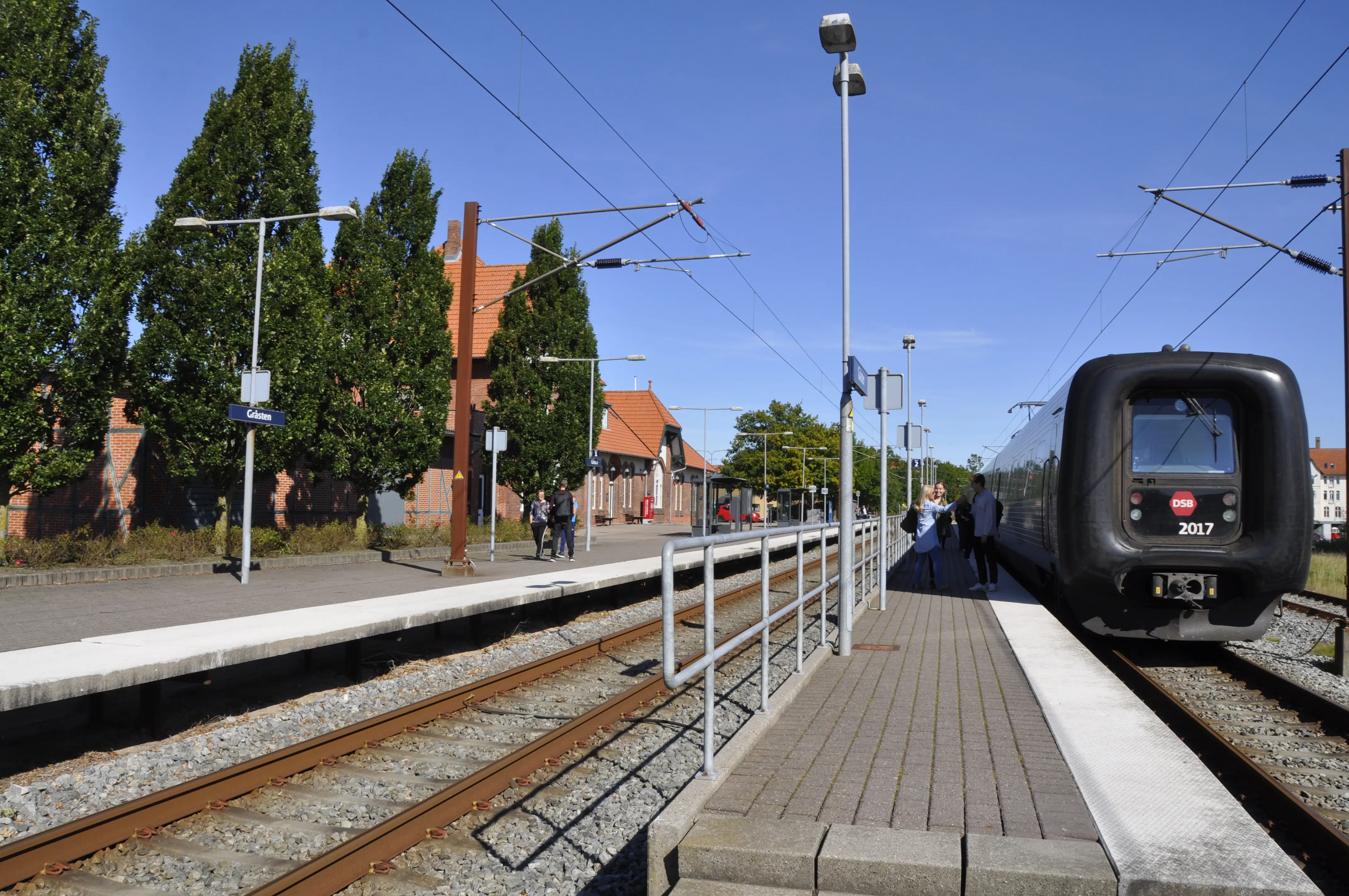 Billede af Gråsten Station. Billede af Gråsten Station.