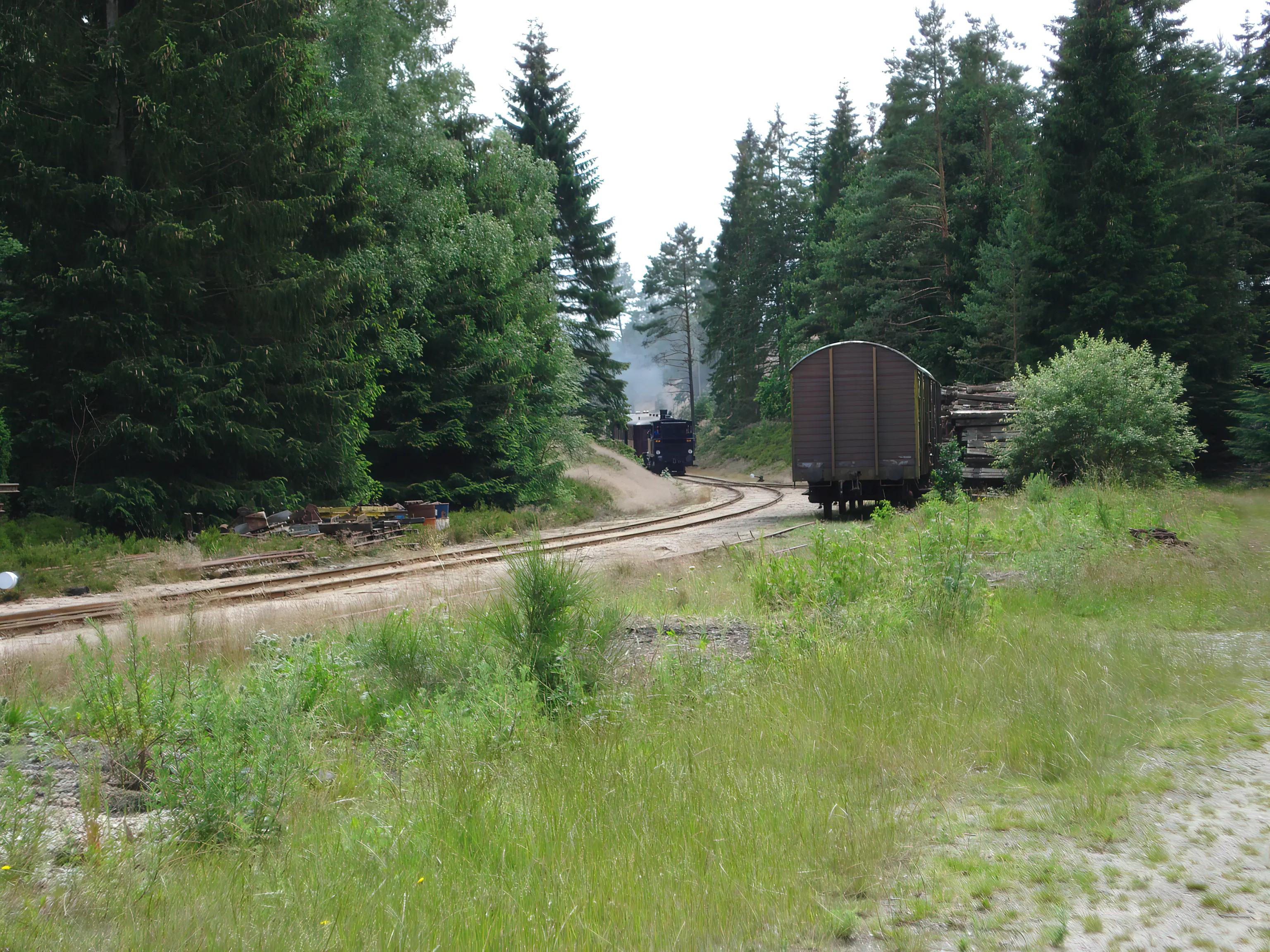 Billede af Vrads Station. Billede af Vrads Station.