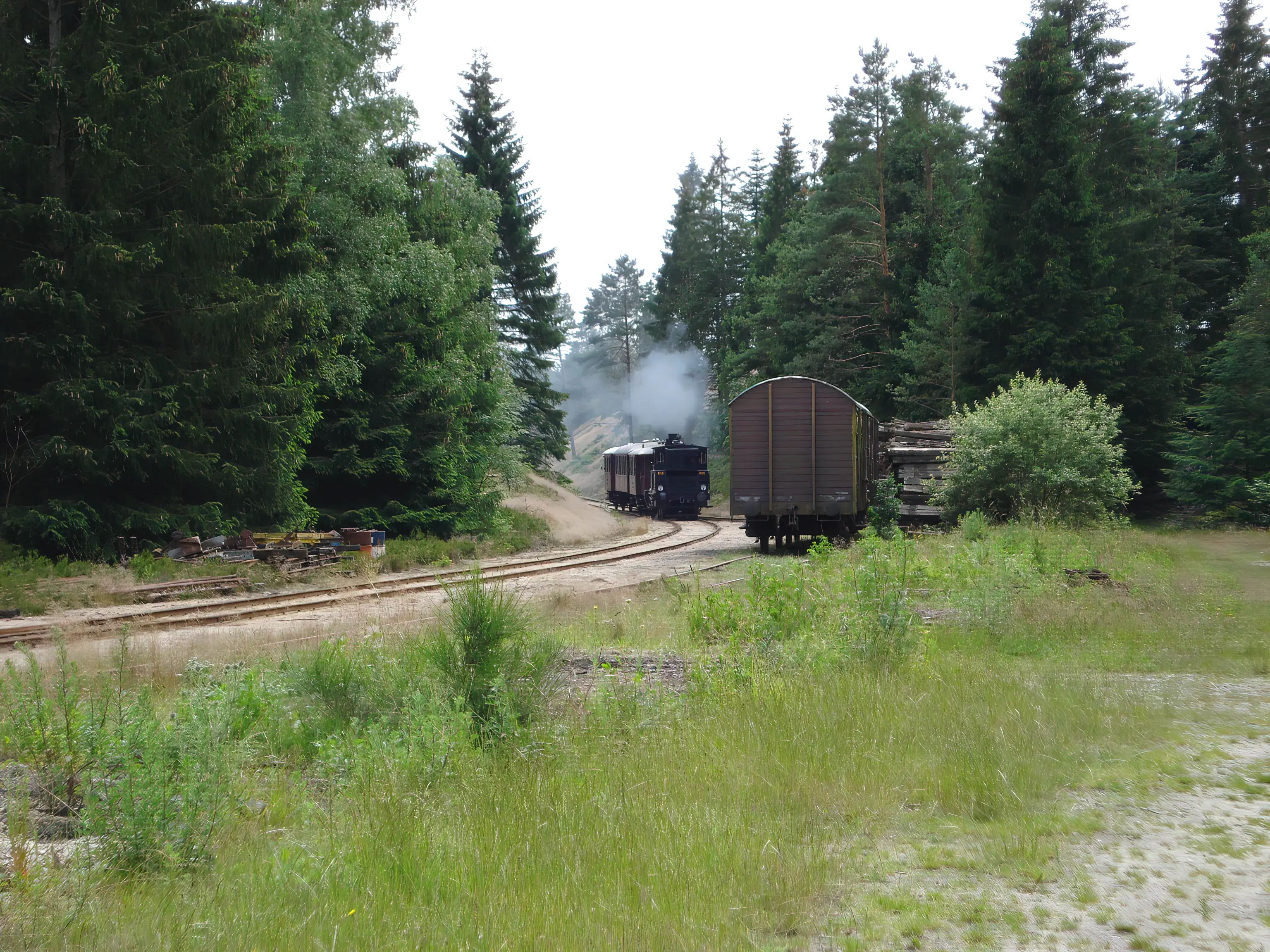 Billede af Vrads Station. Billede af Vrads Station.