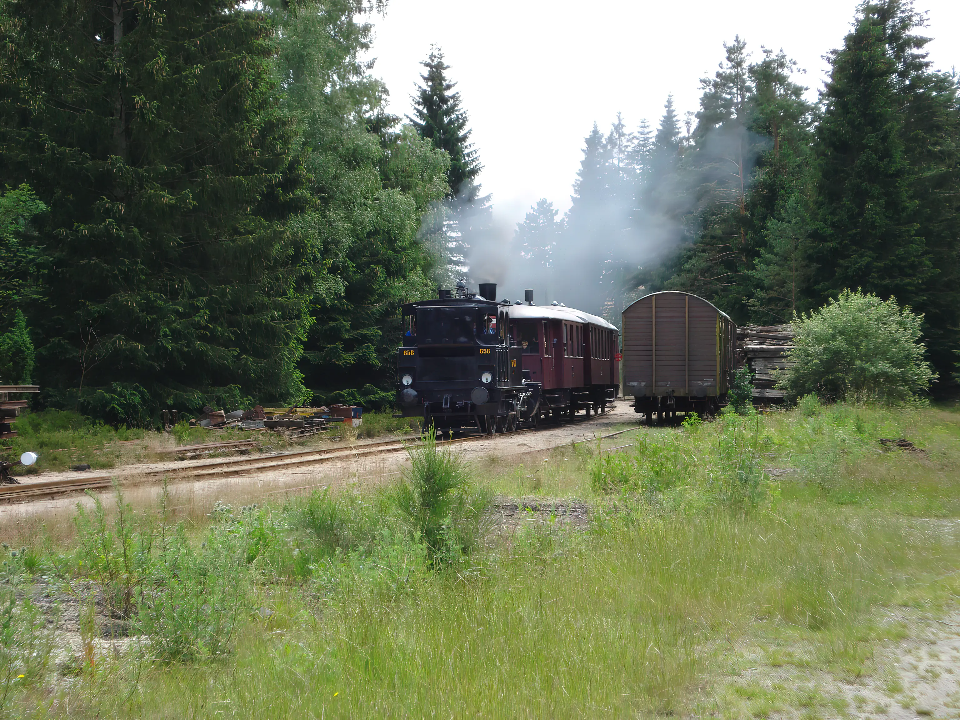 Billede af Vrads Station. Billede af Vrads Station.