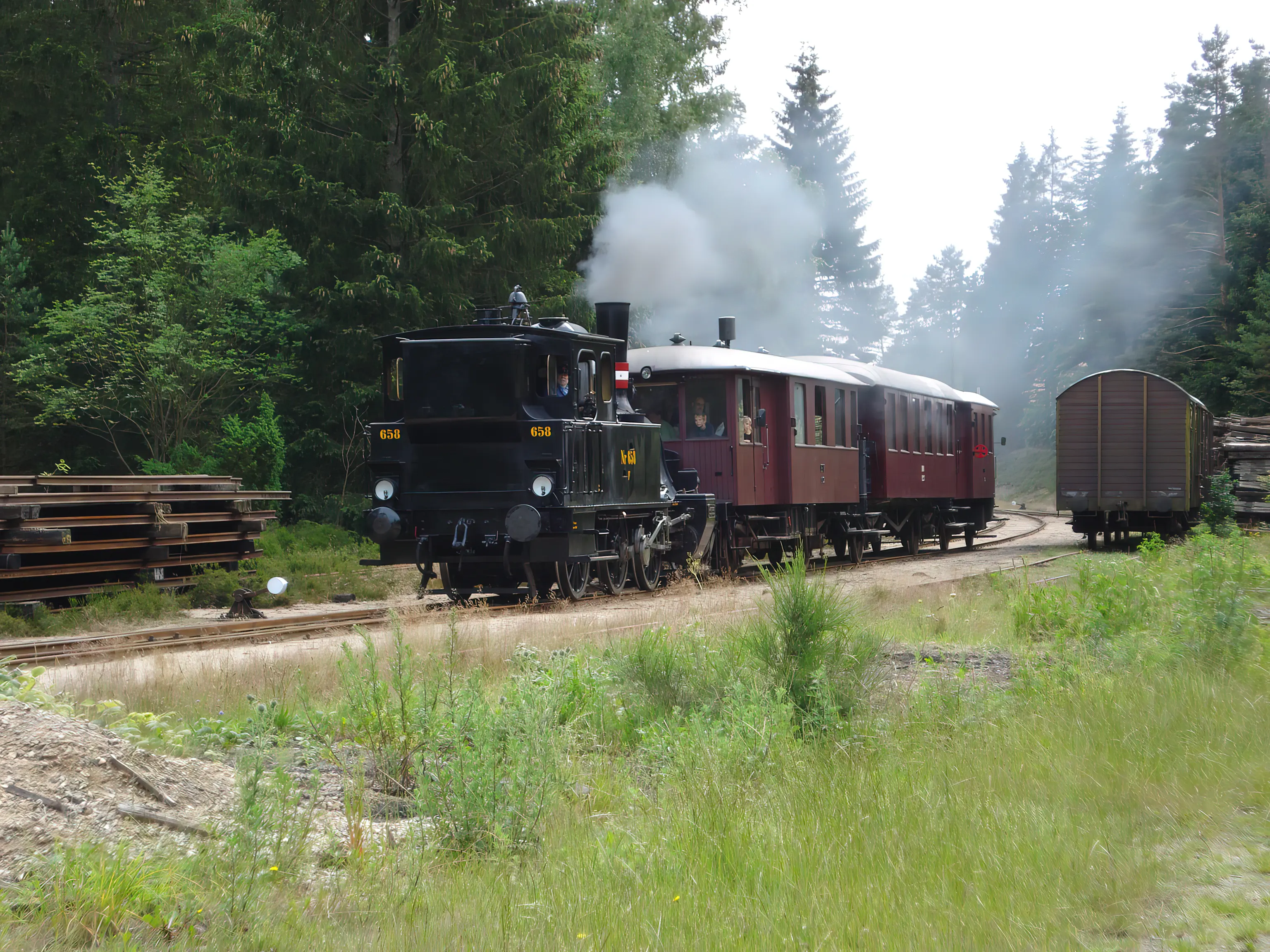 Billede af Vrads Station. Billede af Vrads Station.
