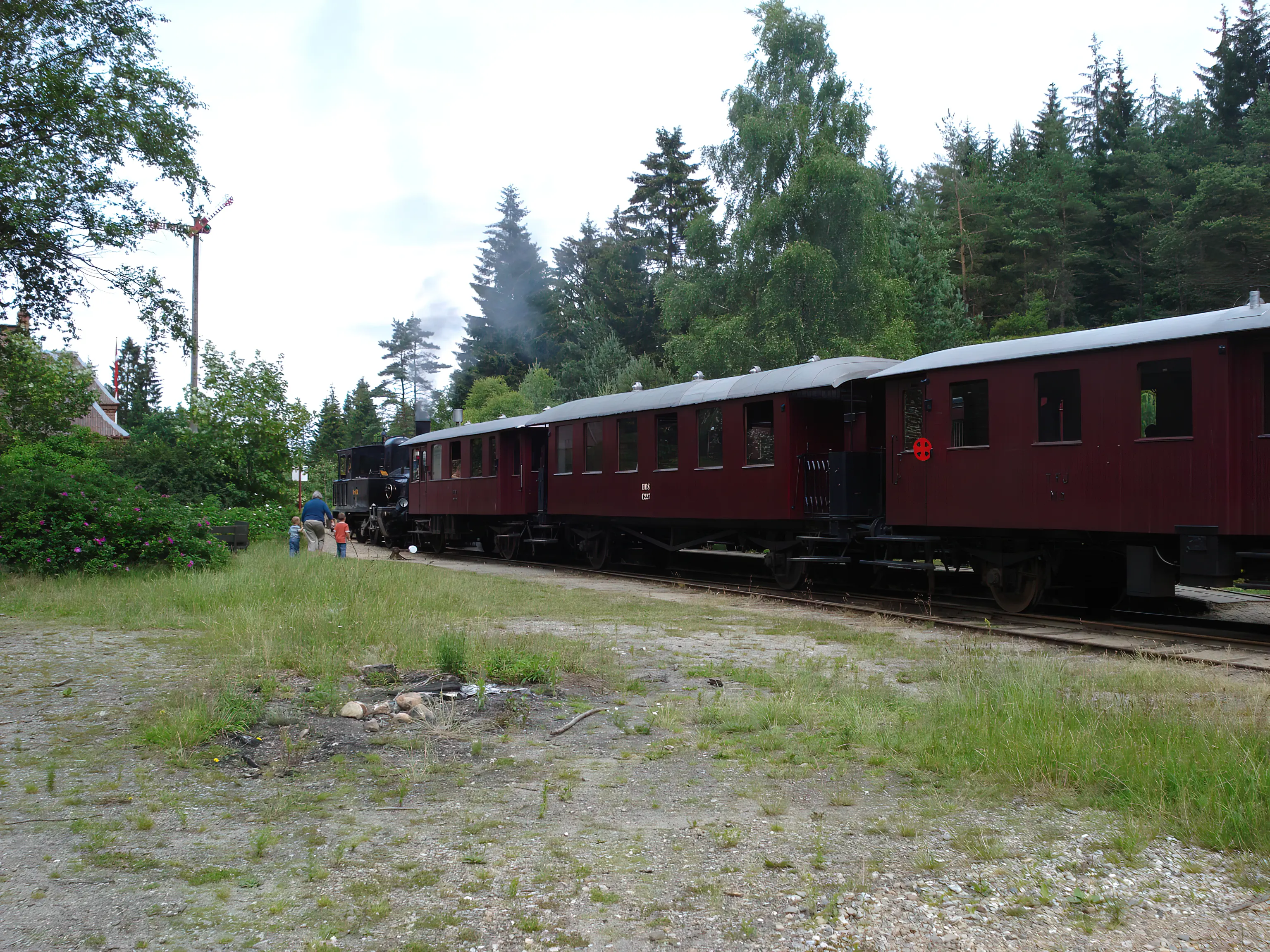 Billede af Vrads Station. Billede af Vrads Station.