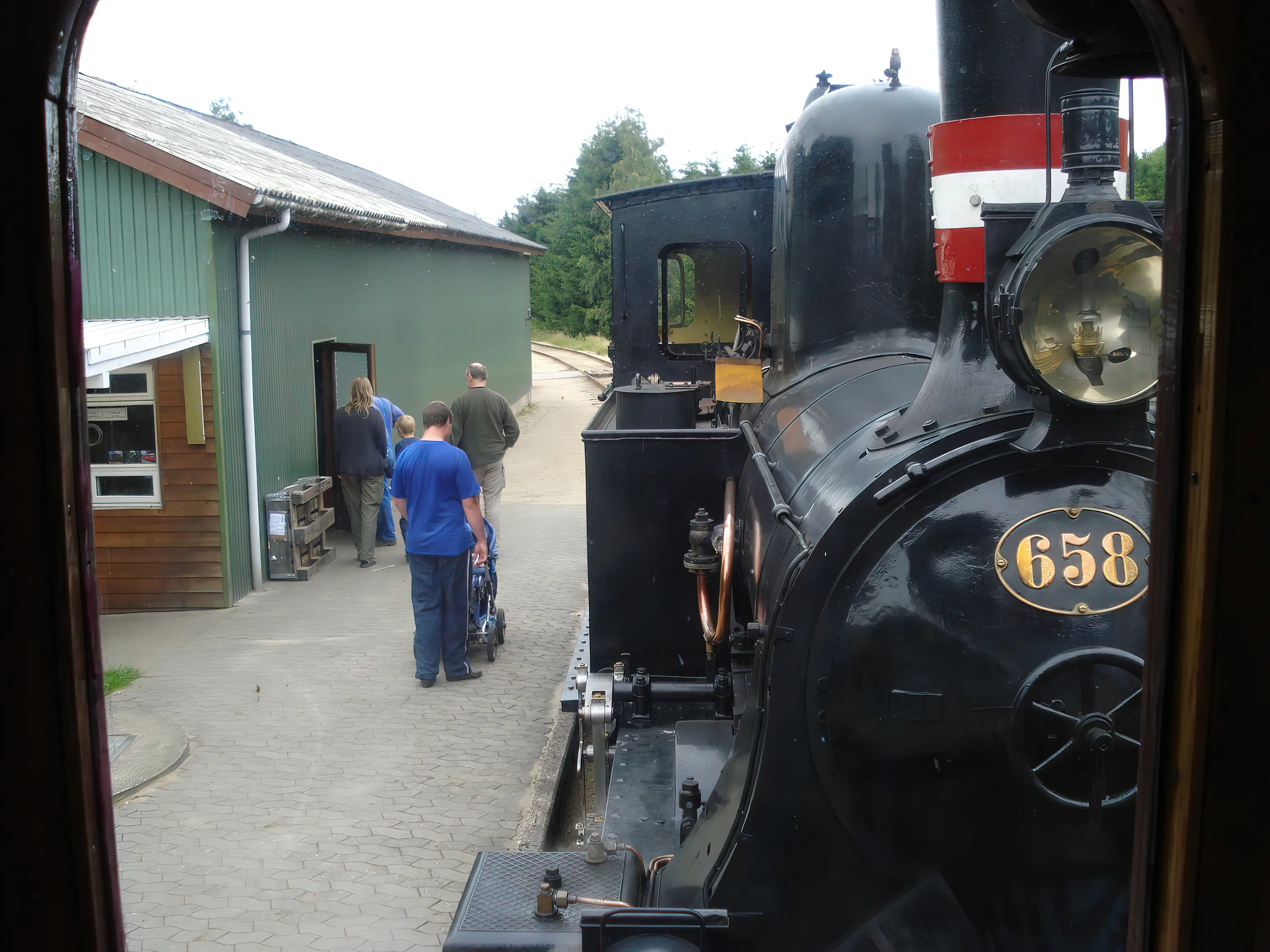 Billede af Vrads Station. Billede af Vrads Station.