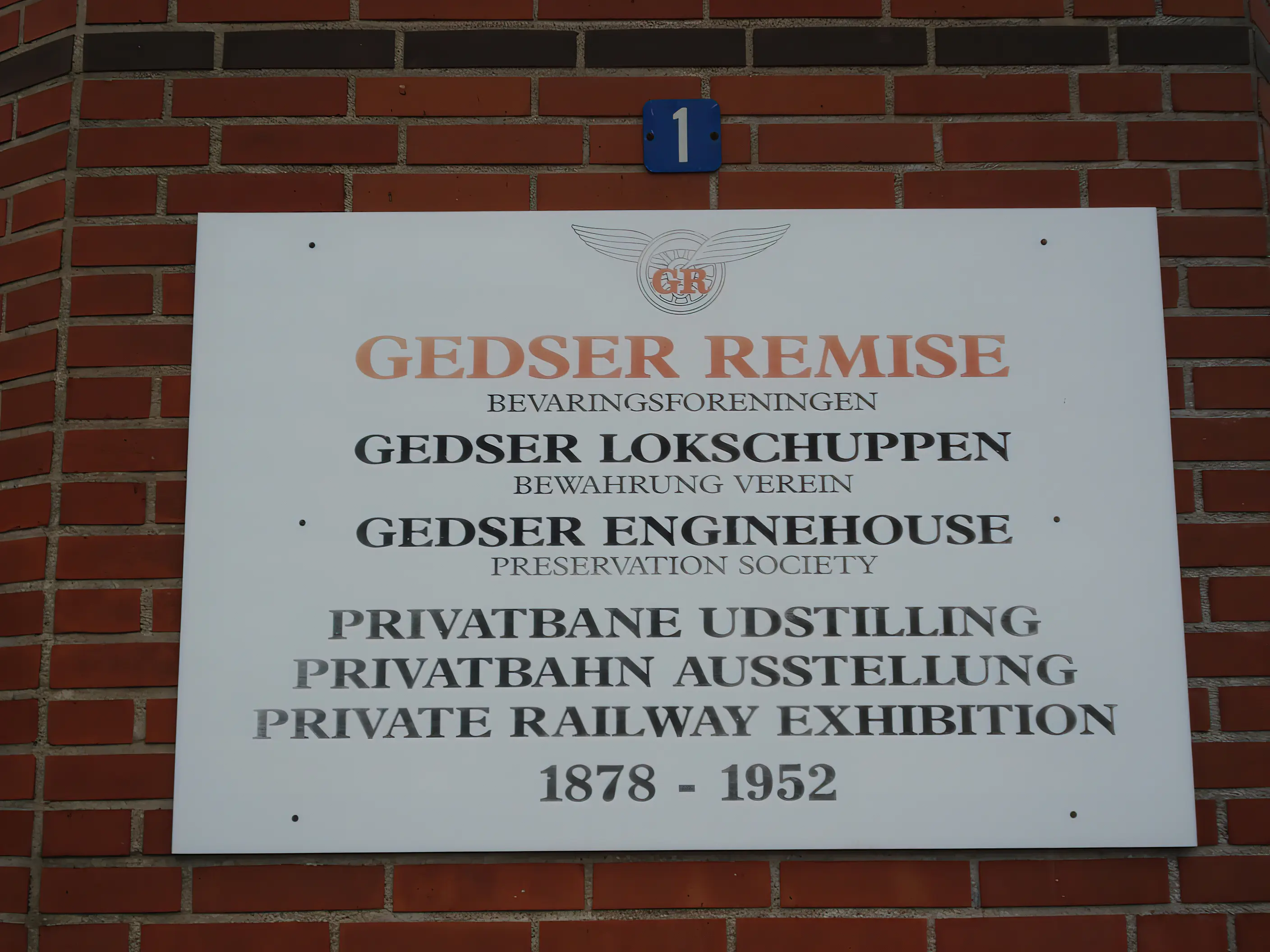 Billede af remiseområdet ved Gedser Station. Billede af remiseområdet ved Gedser Station.