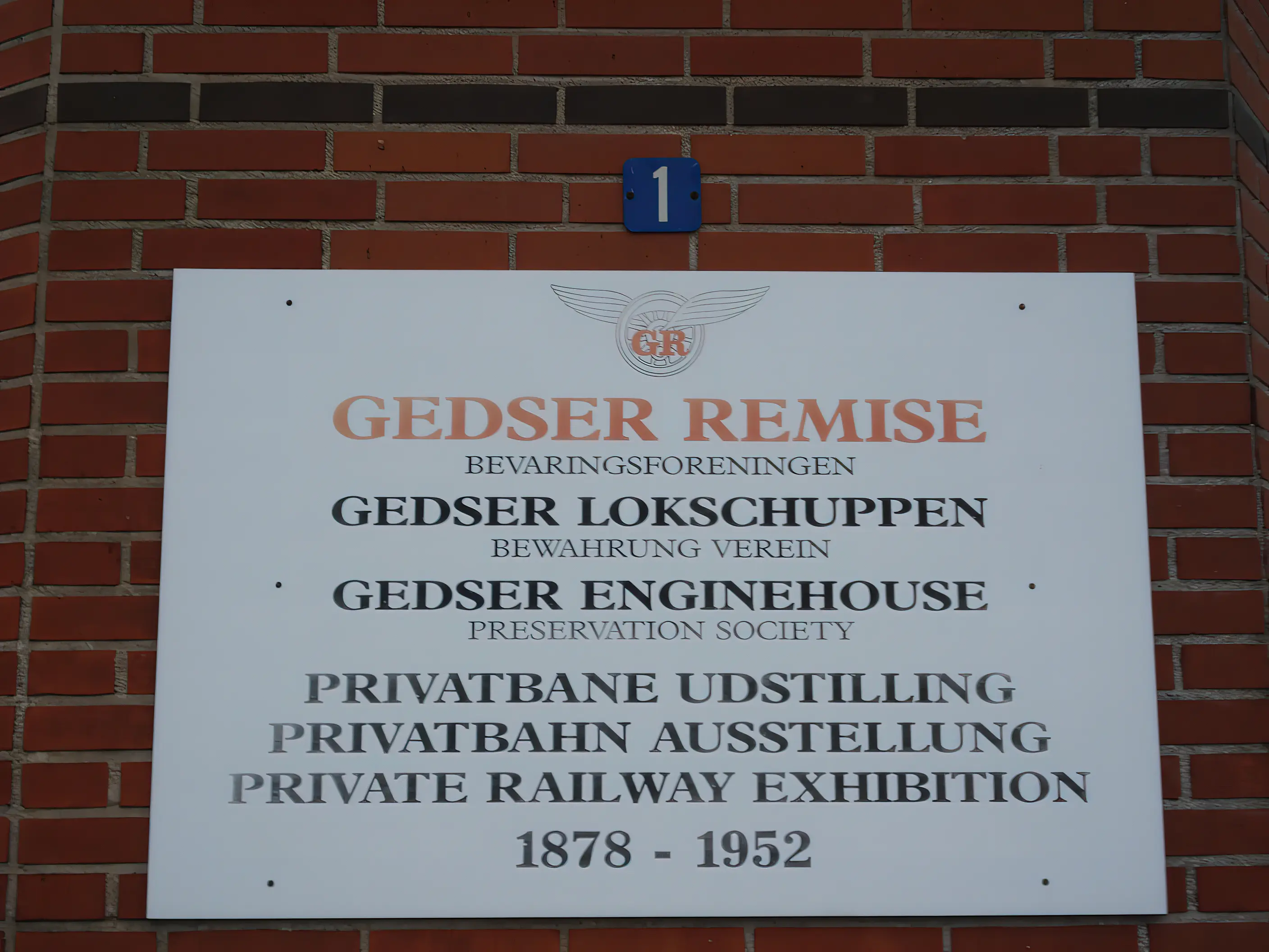 Billede af remiseområdet ved Gedser Station. Billede af remiseområdet ved Gedser Station.
