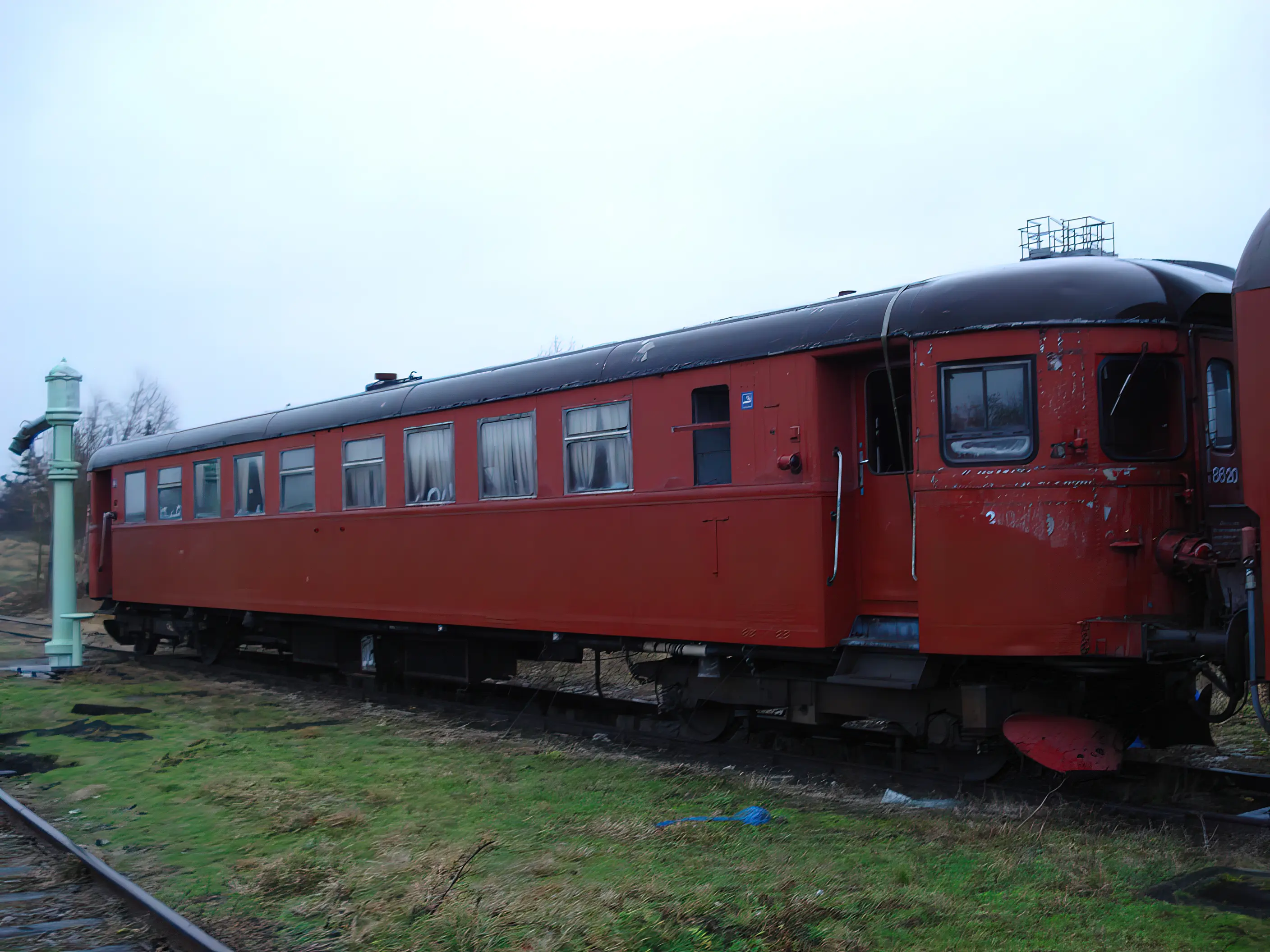 Billede af remiseområdet ved Gedser Station. Billede af remiseområdet ved Gedser Station.