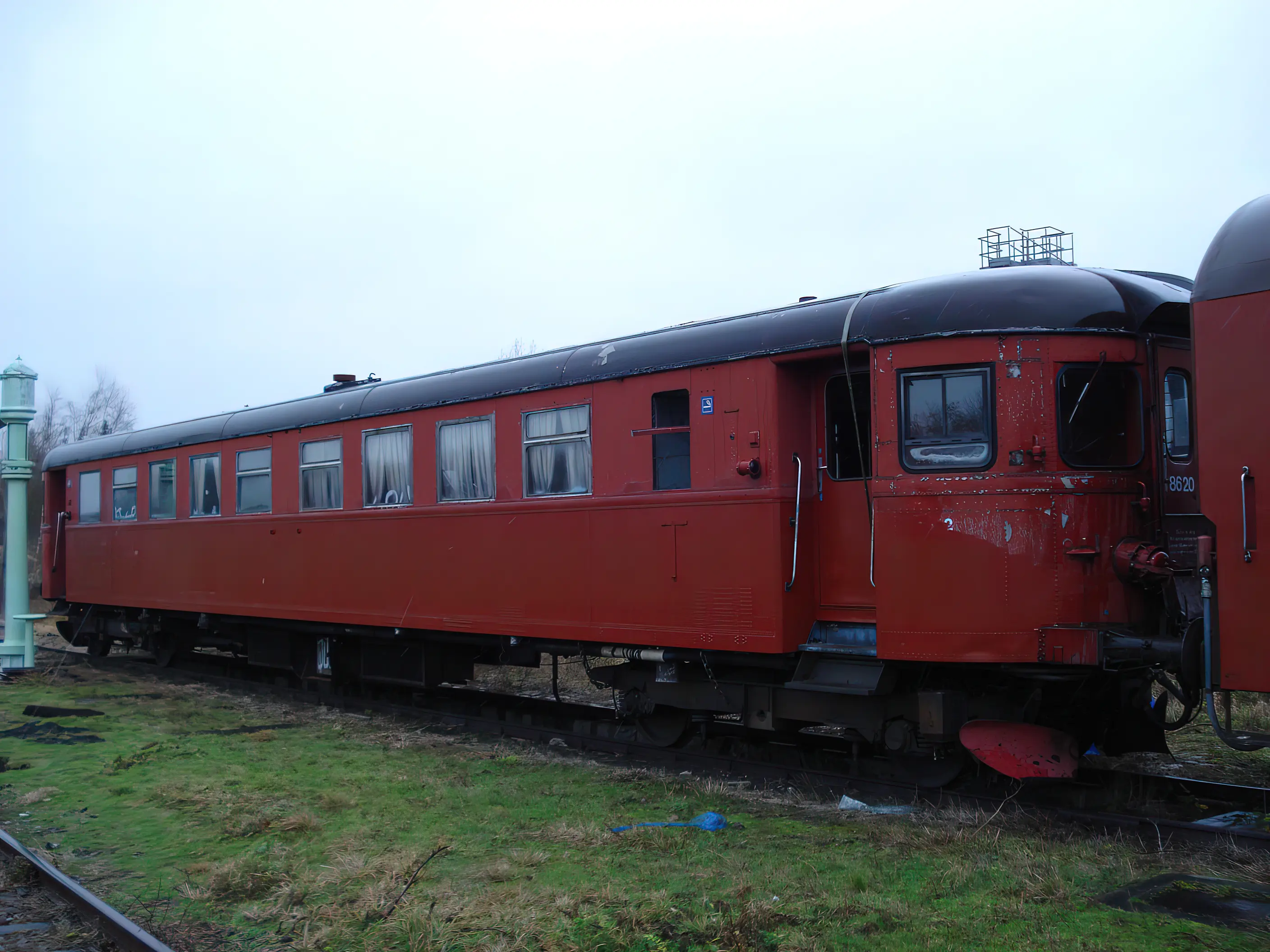 Billede af remiseområdet ved Gedser Station. Billede af remiseområdet ved Gedser Station.