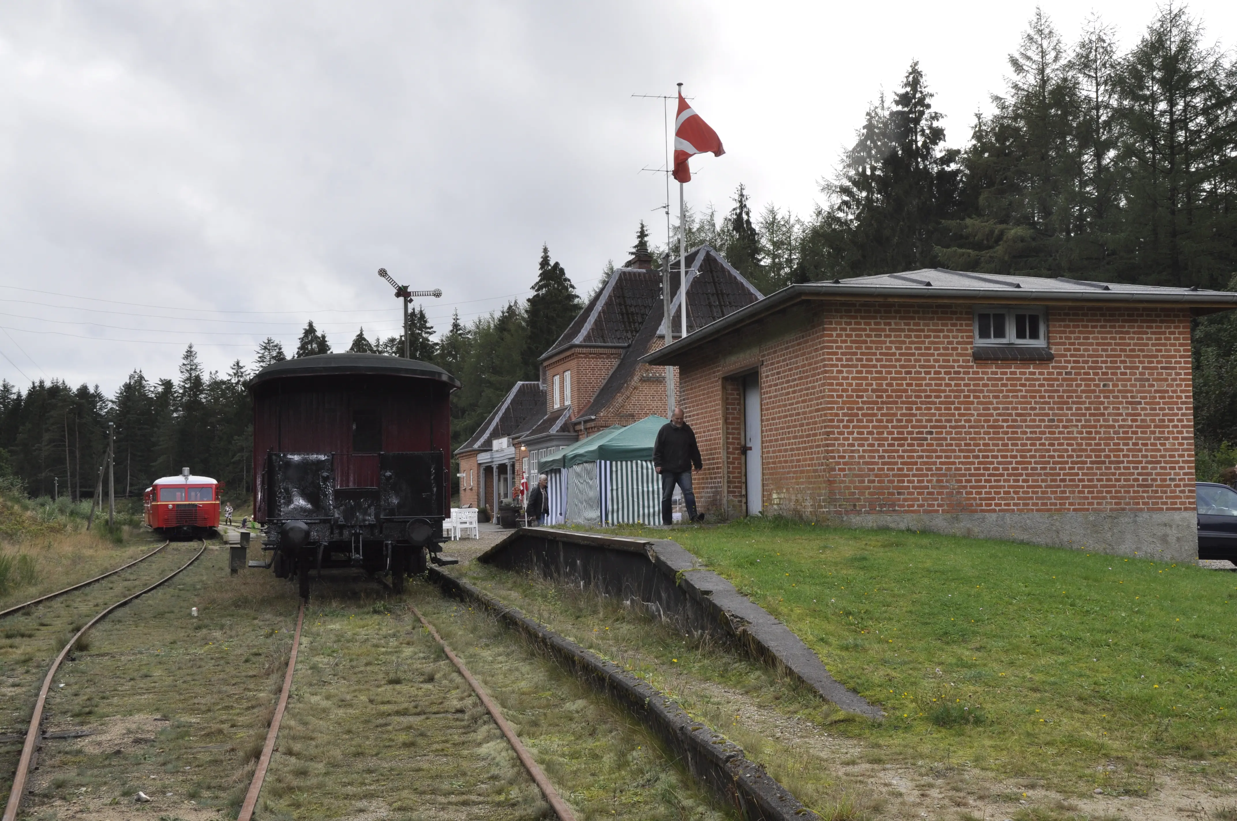 Billede af Vrads Station. Billede af Vrads Station.