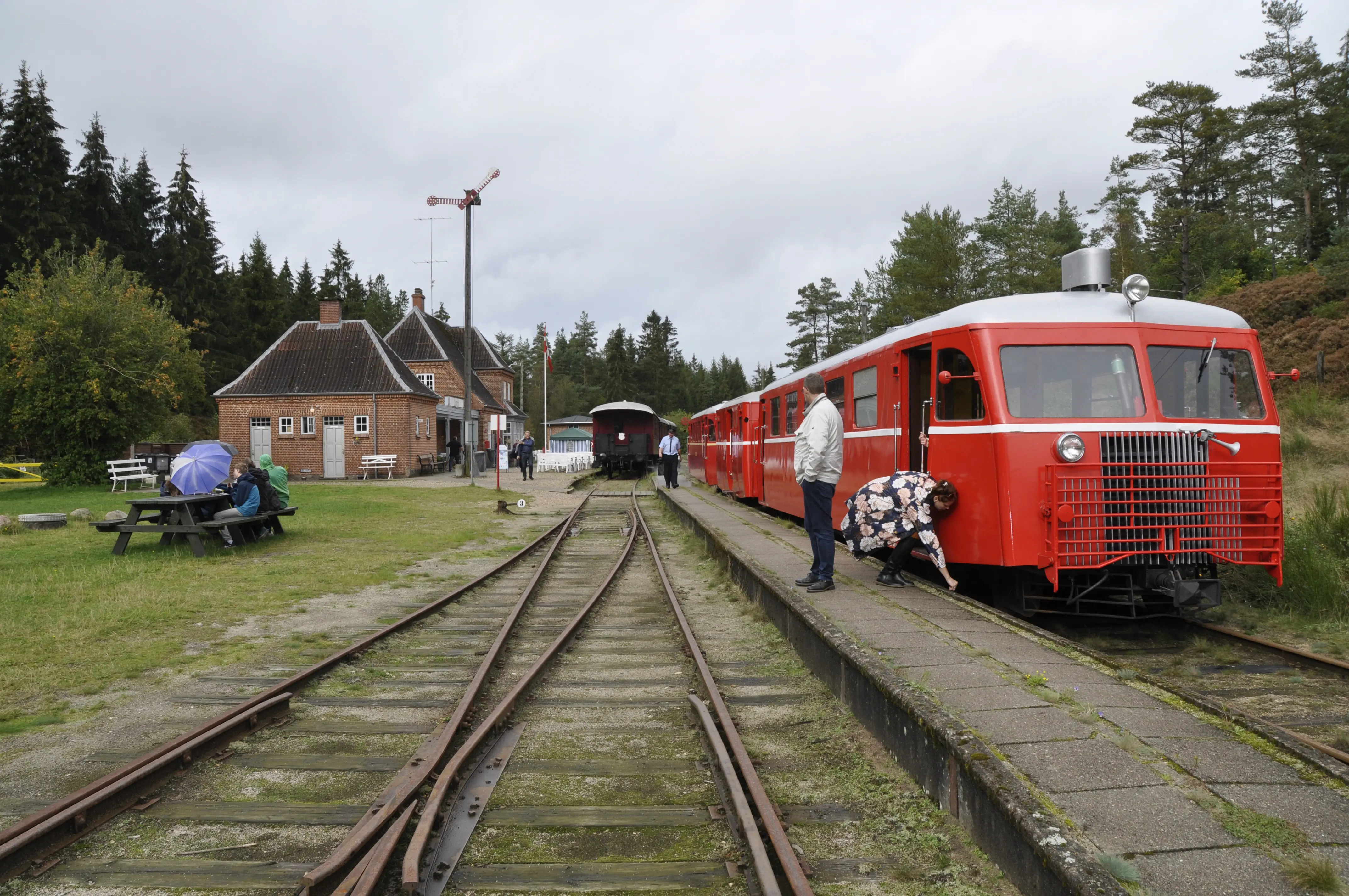 Billede af Vrads Station. Billede af Vrads Station.