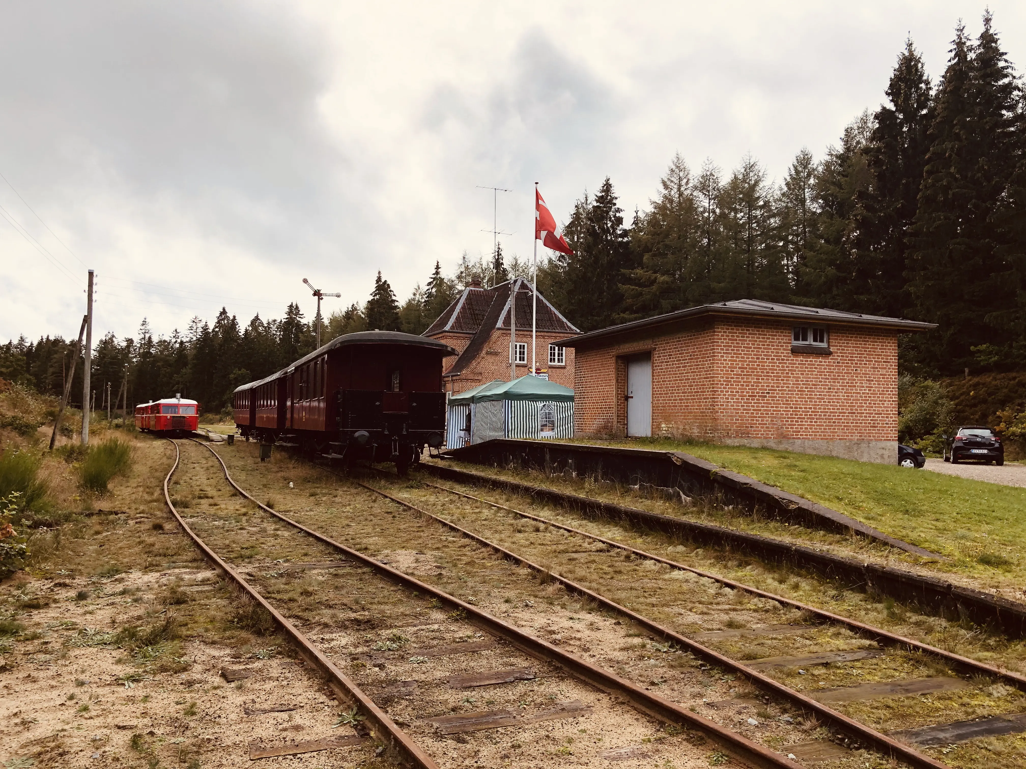 Billede af Vrads Station. Billede af Vrads Station.