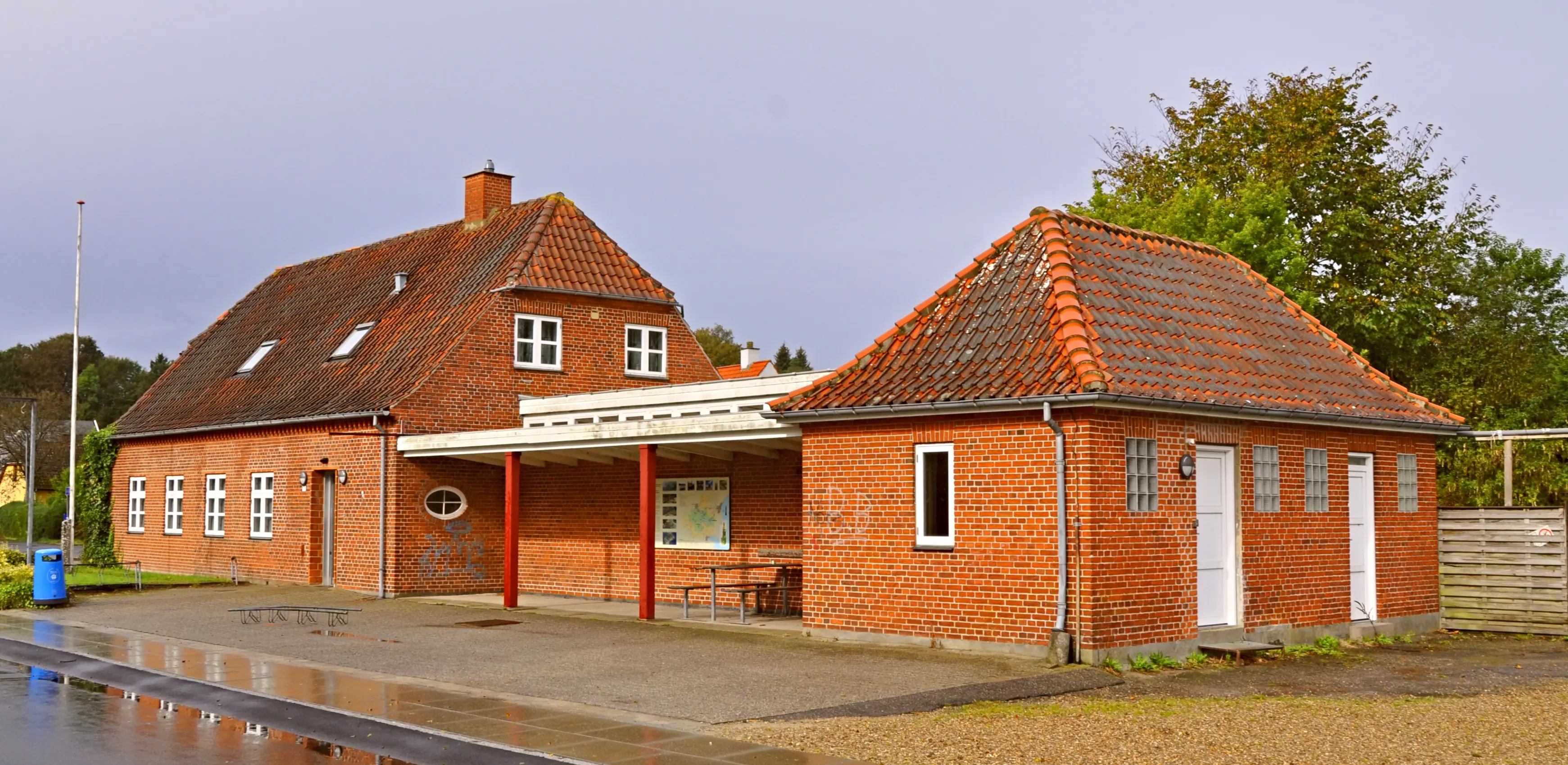 Billede af Bryrup Station.