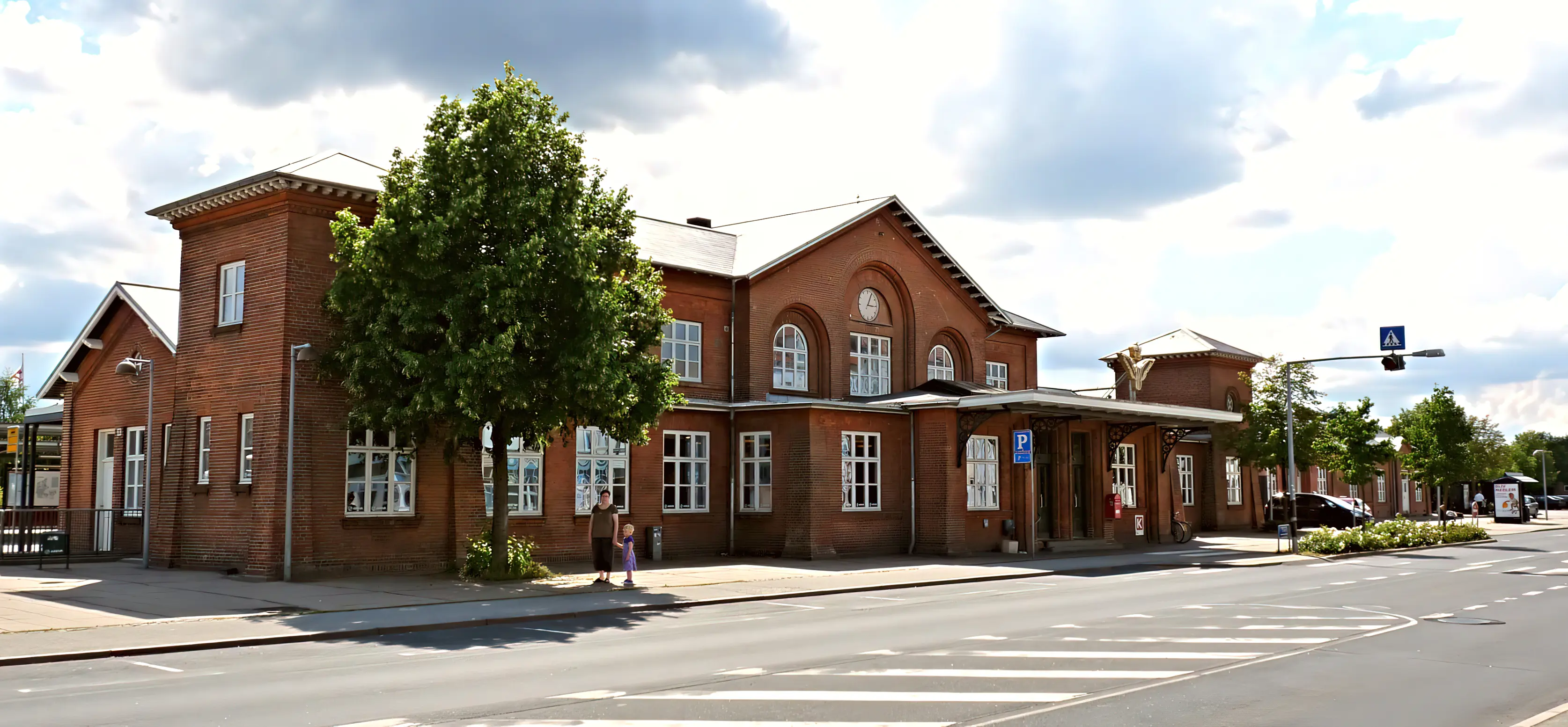 Billede af Silkeborg Station. Billede af Silkeborg Station.