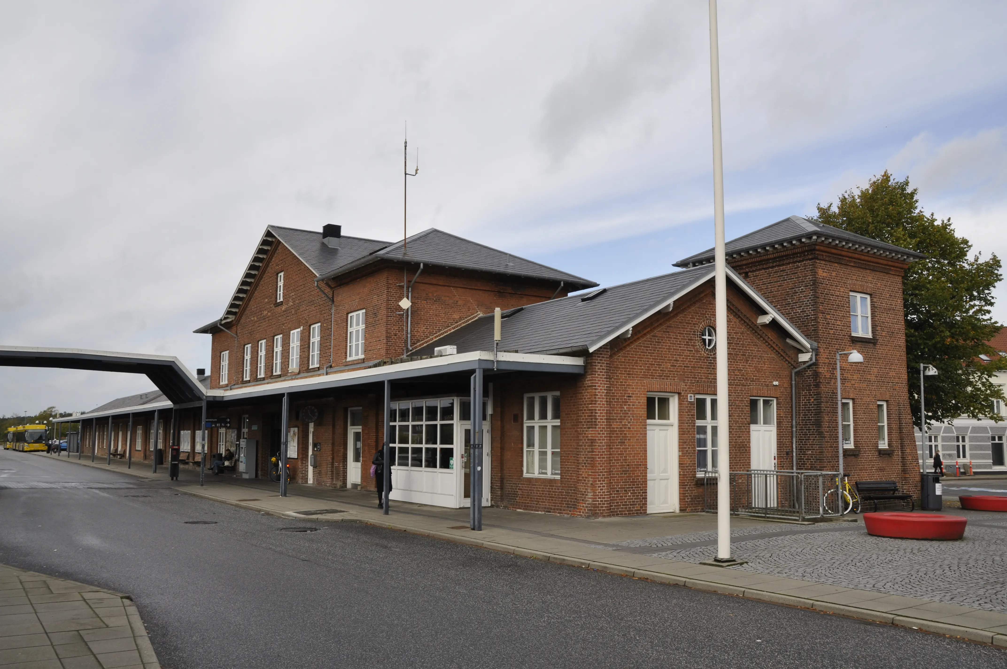 Billede af Silkeborg Station. Billede af Silkeborg Station.