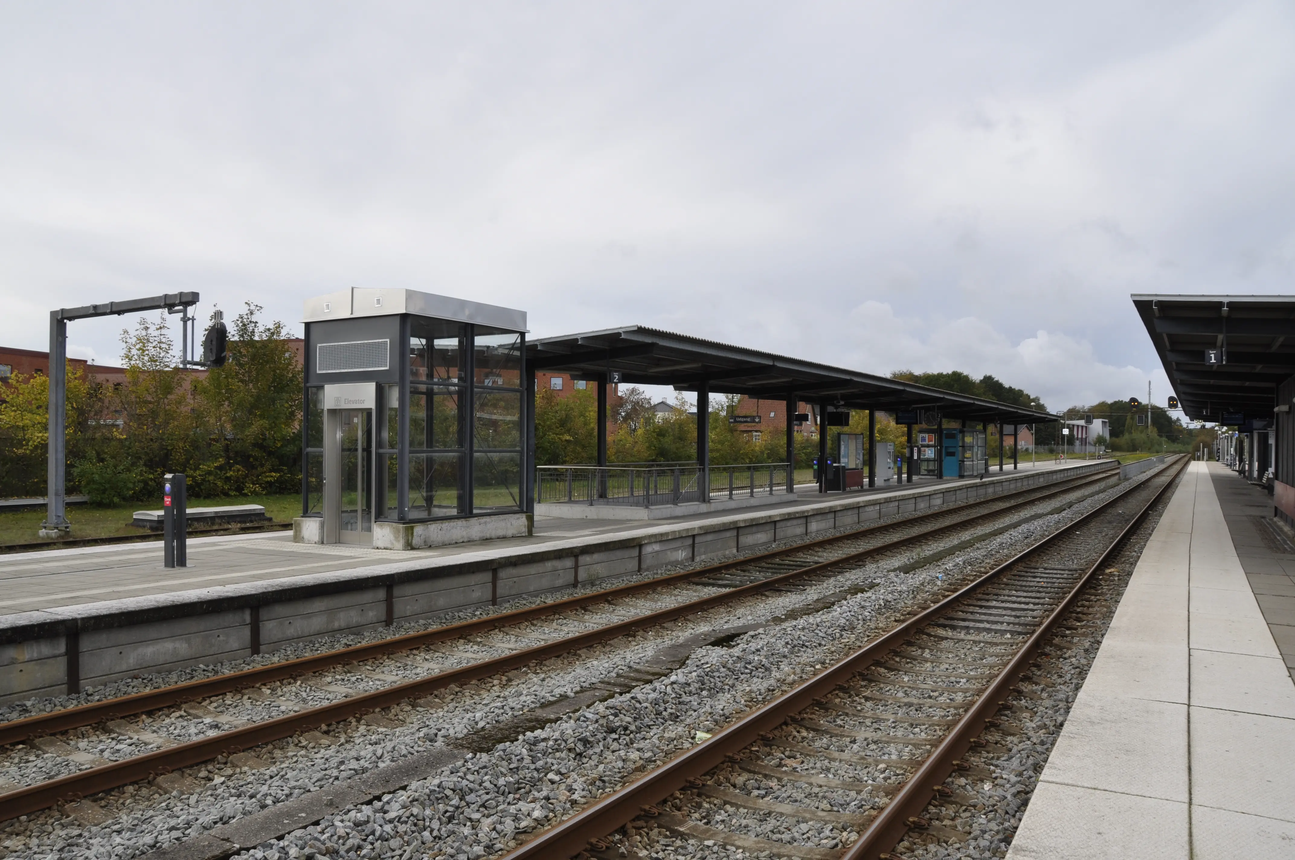 Billede af Silkeborg Station. Billede af Silkeborg Station.