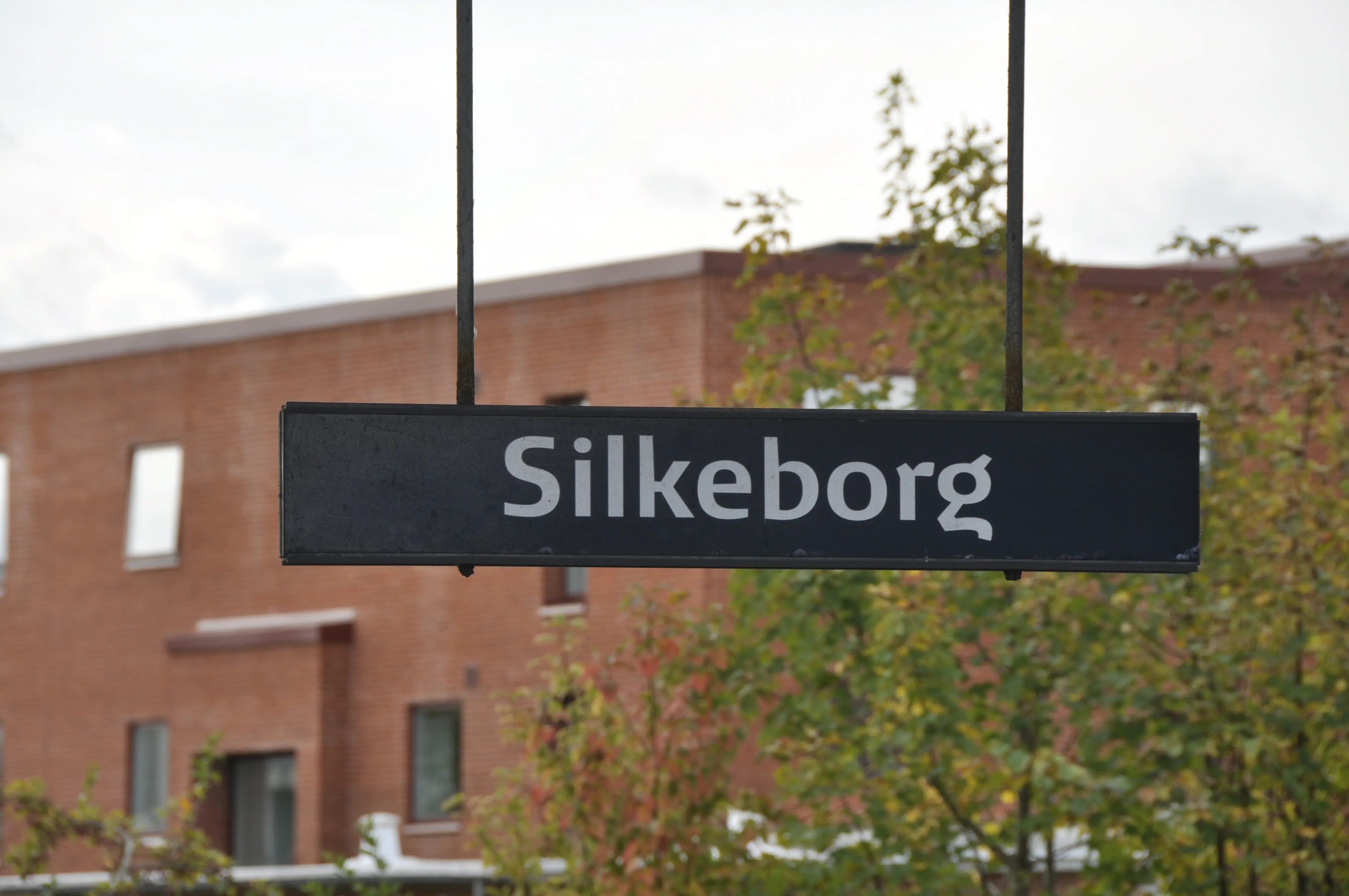 Billede af Silkeborg Station. Billede af Silkeborg Station.