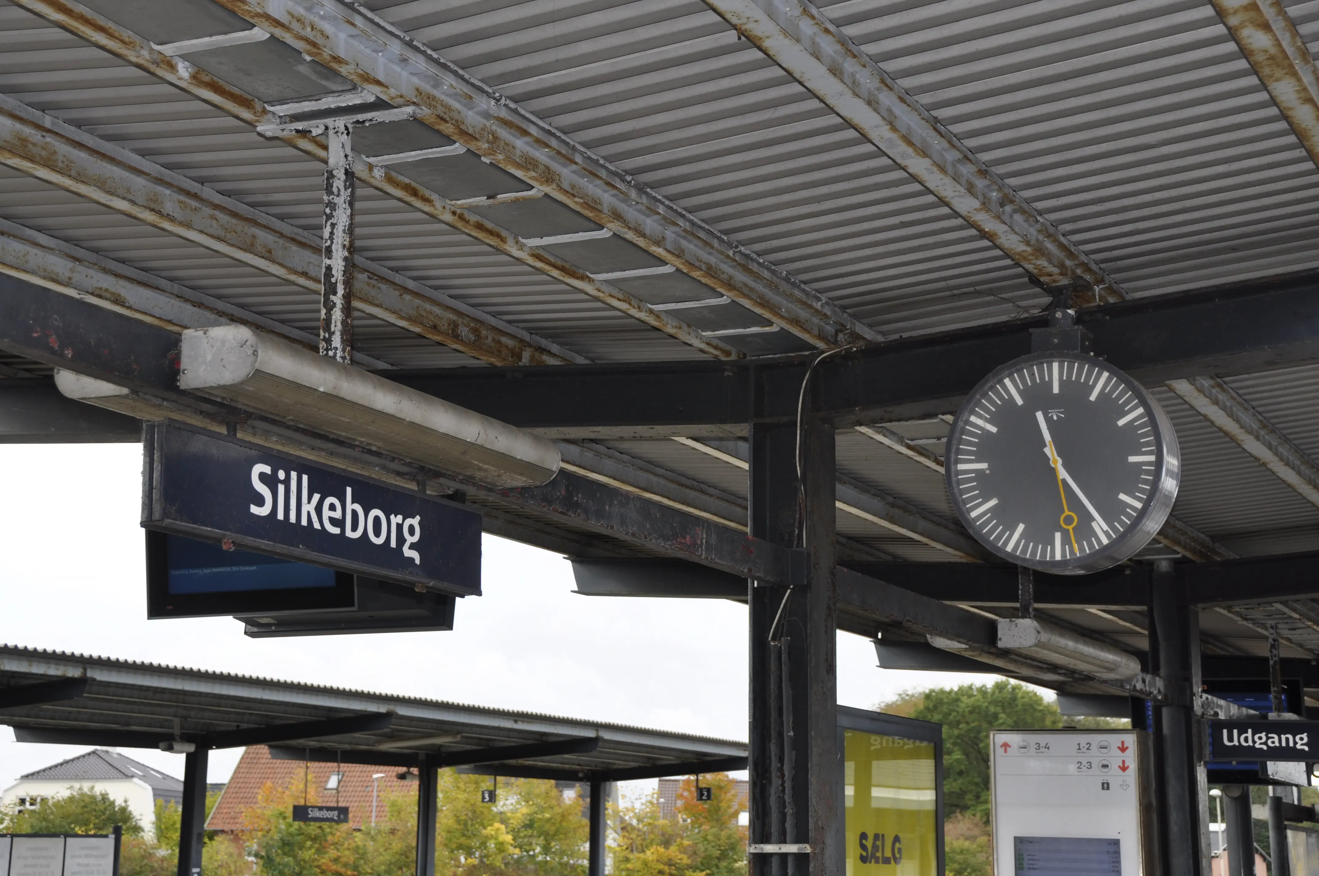 Billede af Silkeborg Station. Billede af Silkeborg Station.