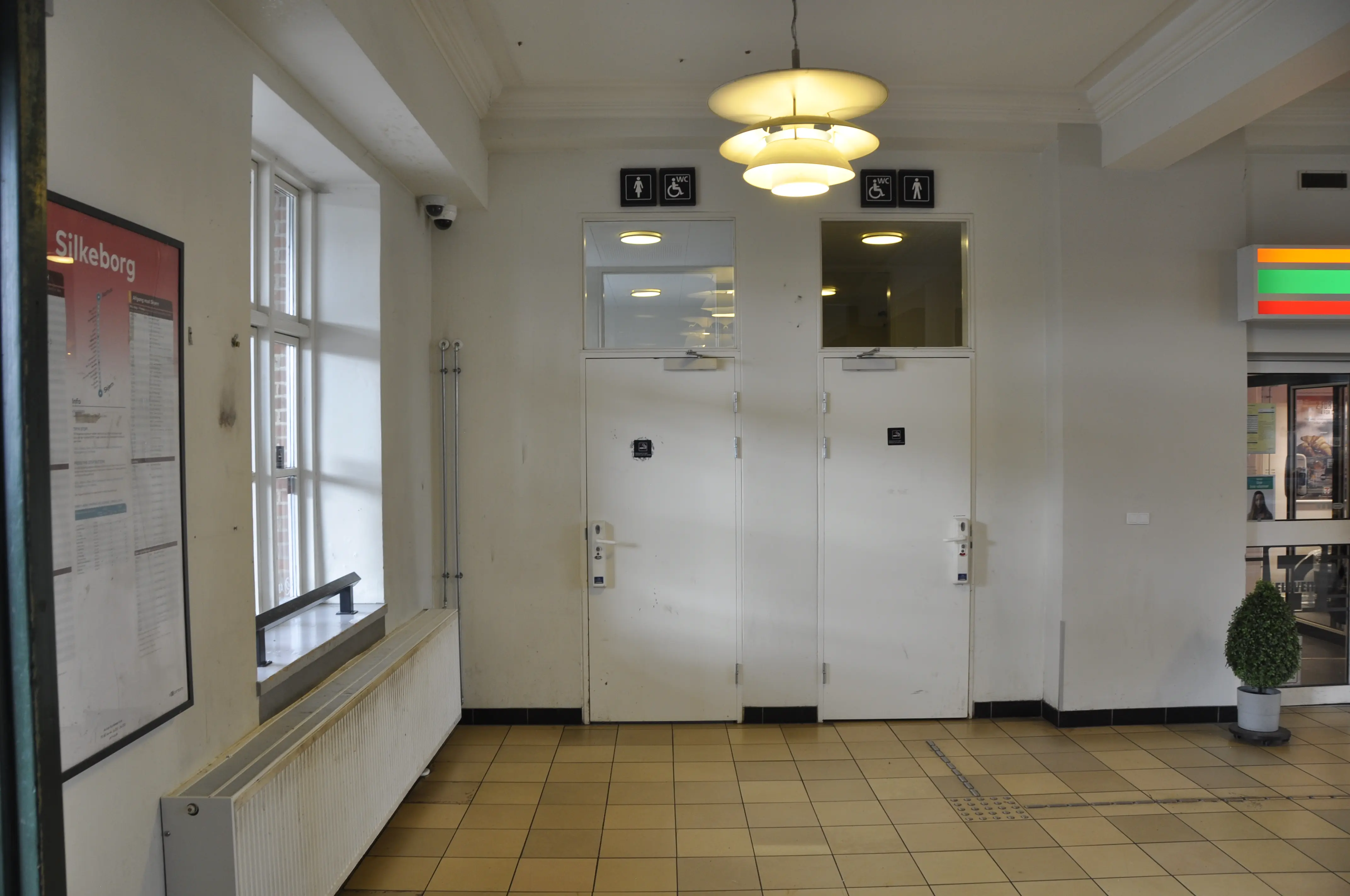 Billede af Silkeborg Station. Billede af Silkeborg Station.