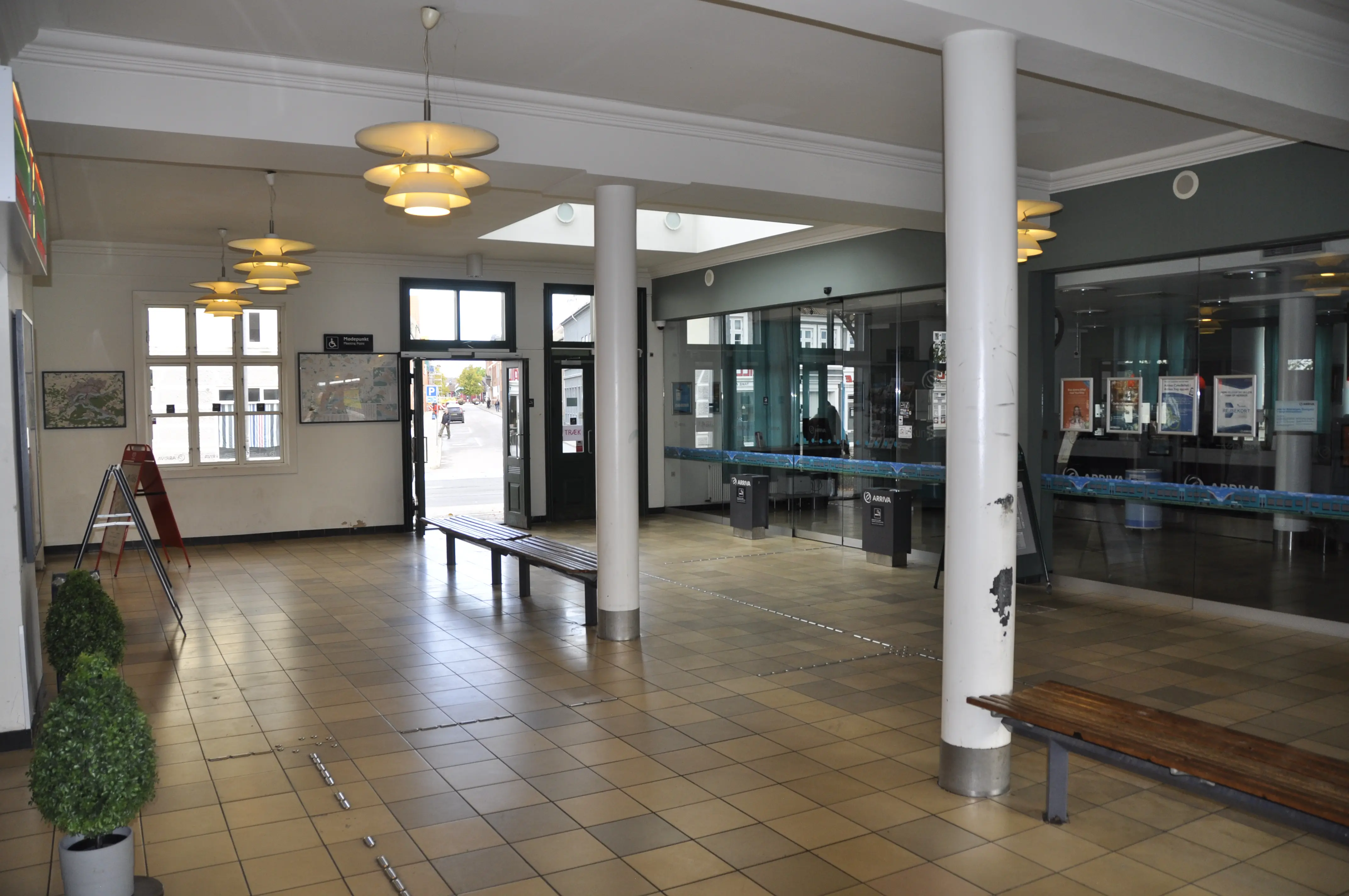 Billede af Silkeborg Station. Billede af Silkeborg Station.
