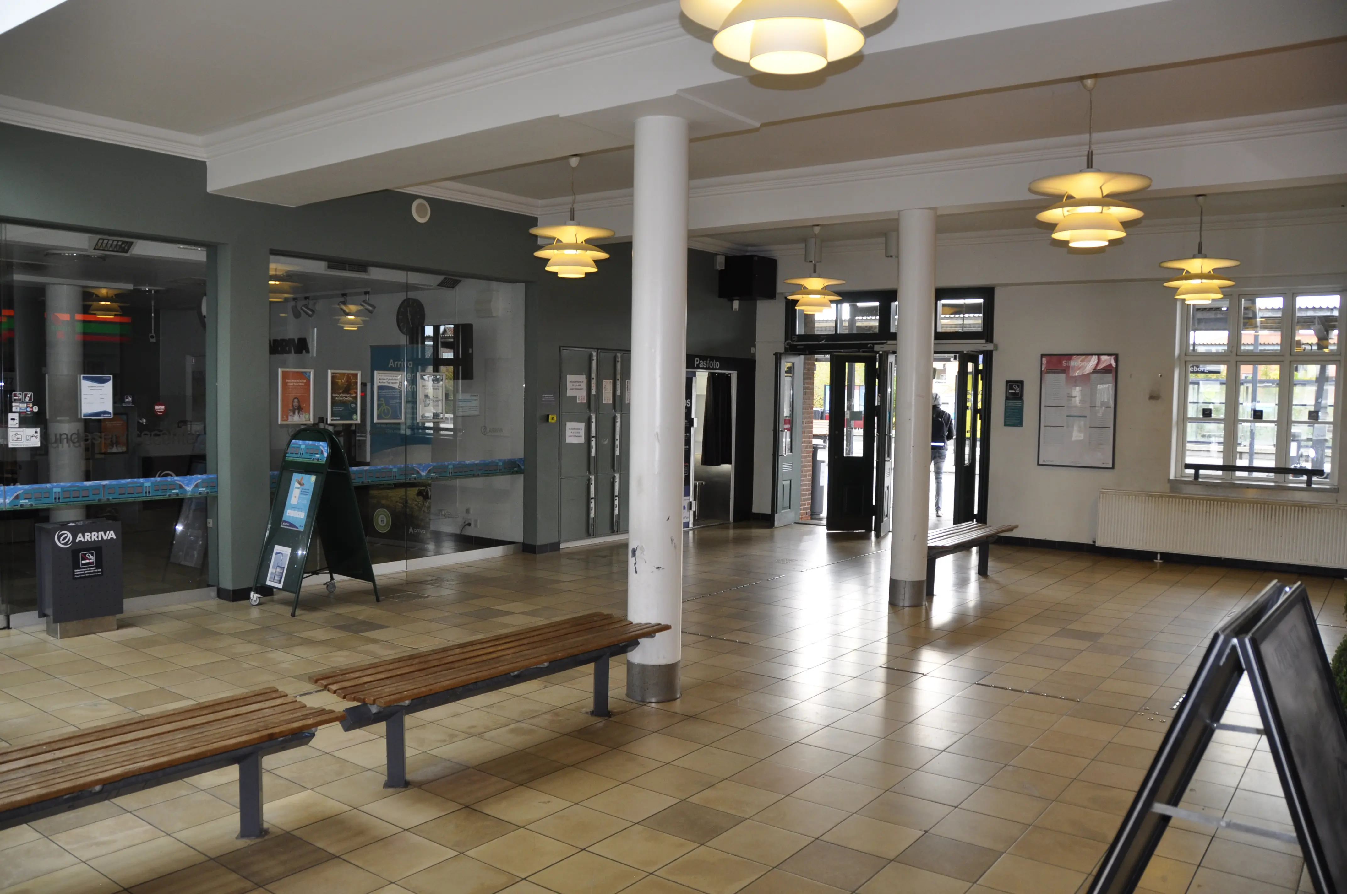 Billede af Silkeborg Station. Billede af Silkeborg Station.