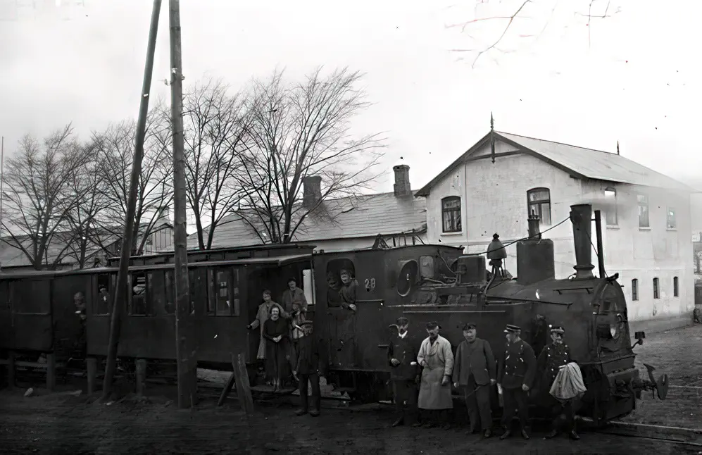 Billede af Hovslund Stationsby (Smalspor) Stationskro. Billede af Hovslund Stationsby (Smalspor) Stationskro.