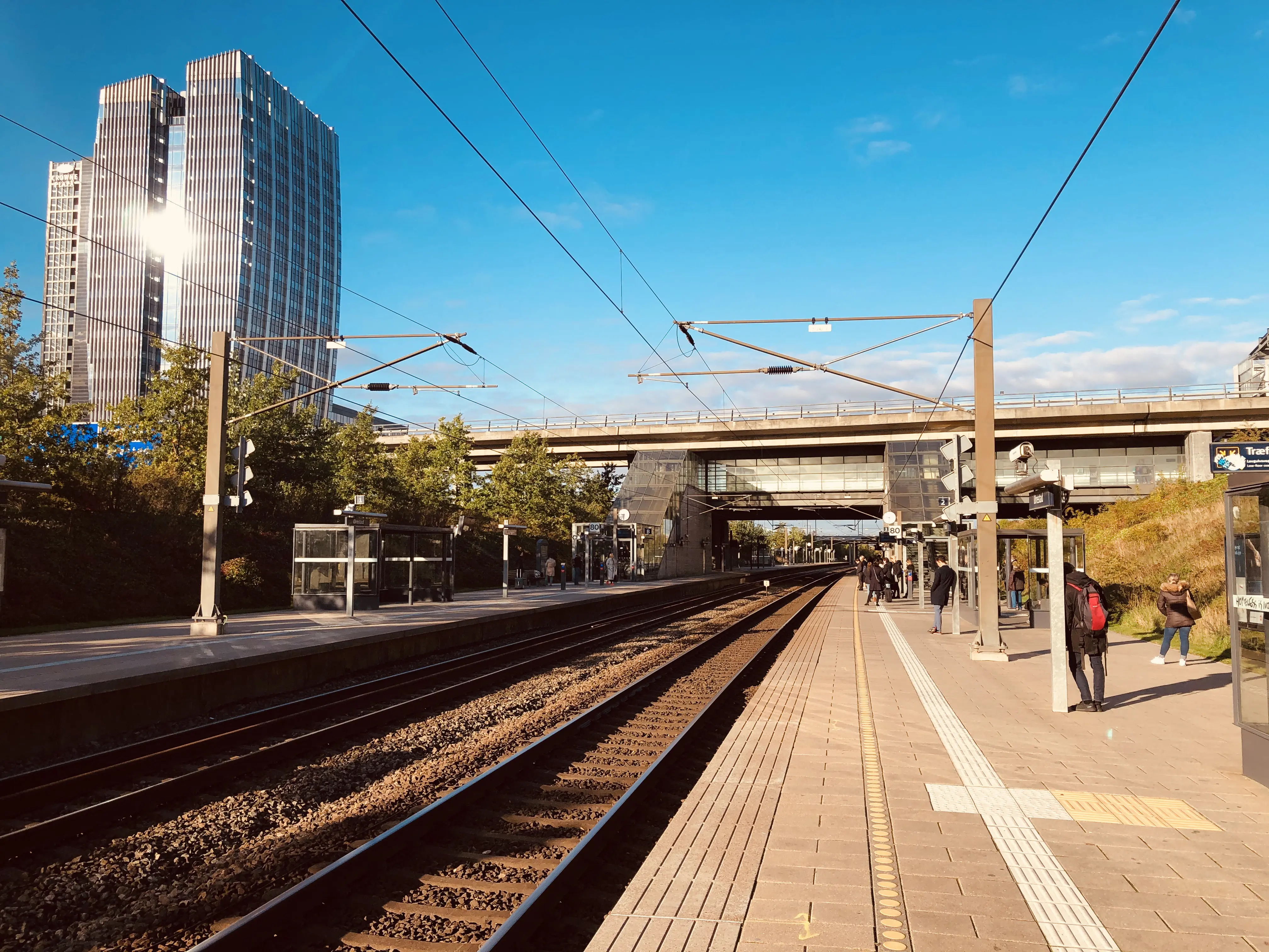 Billede af Ørestad Trinbræt. Billede af Ørestad Trinbræt.