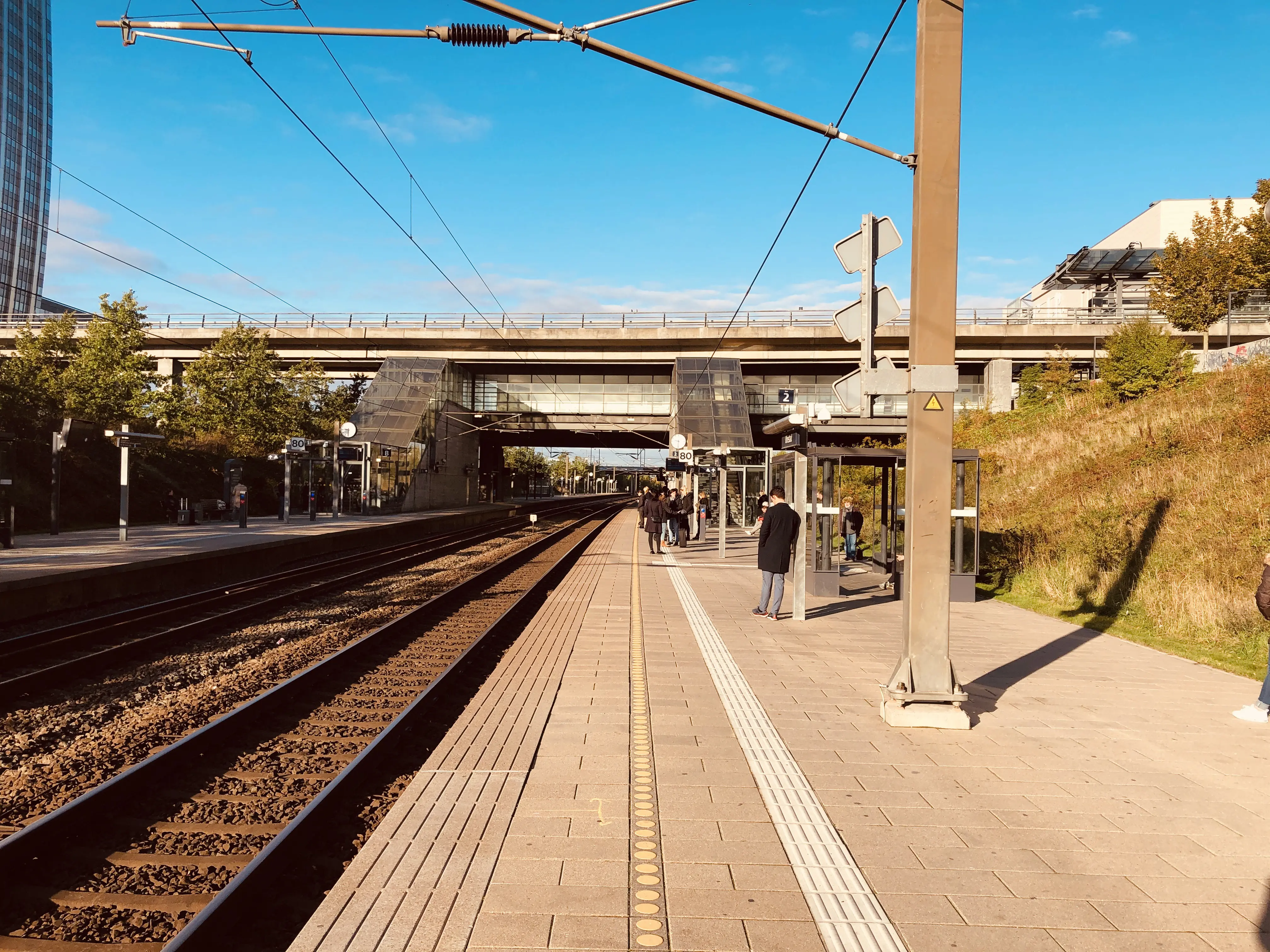 Billede af Ørestad Trinbræt. Billede af Ørestad Trinbræt.
