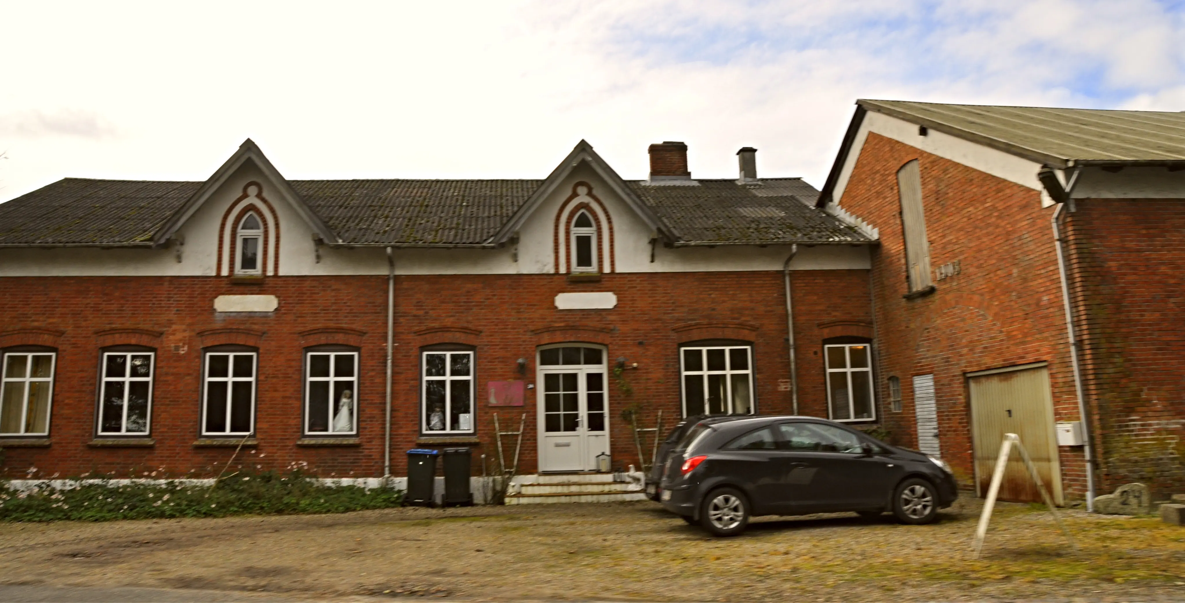 Billede af Alslev Kro (Smalspor) Holdeplads. Billede af Alslev Kro (Smalspor) Holdeplads.