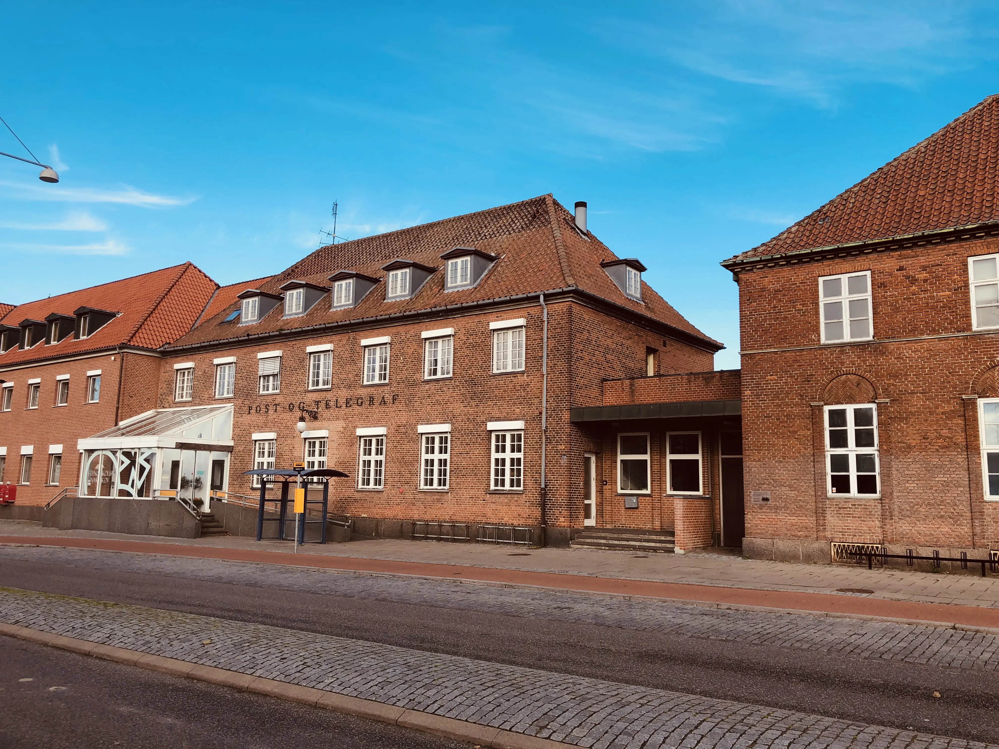 Billede af det gamle Posthus ved Nakskov Station. Billede af det gamle Posthus ved Nakskov Station.