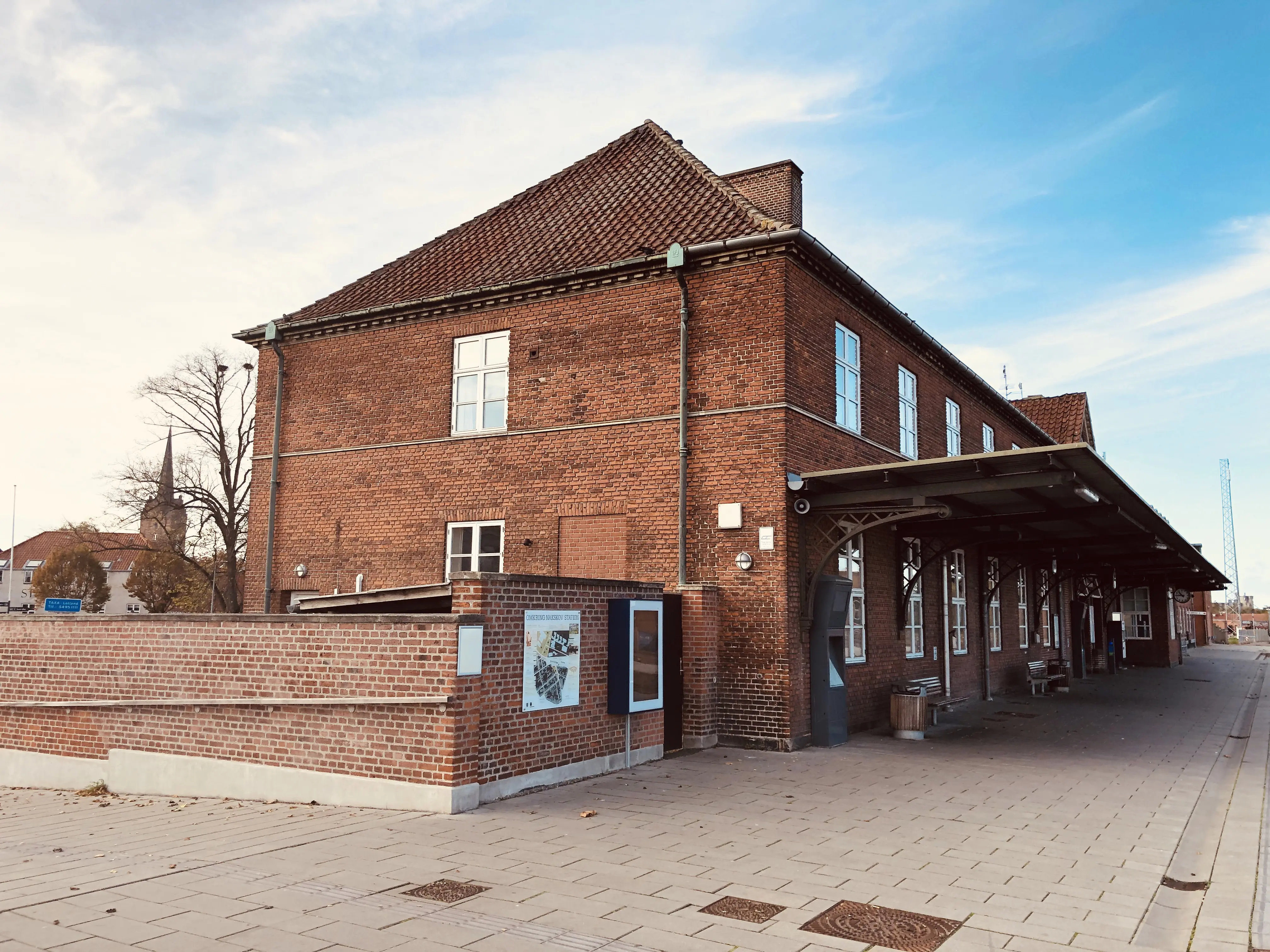 Billede af Nakskov Station.