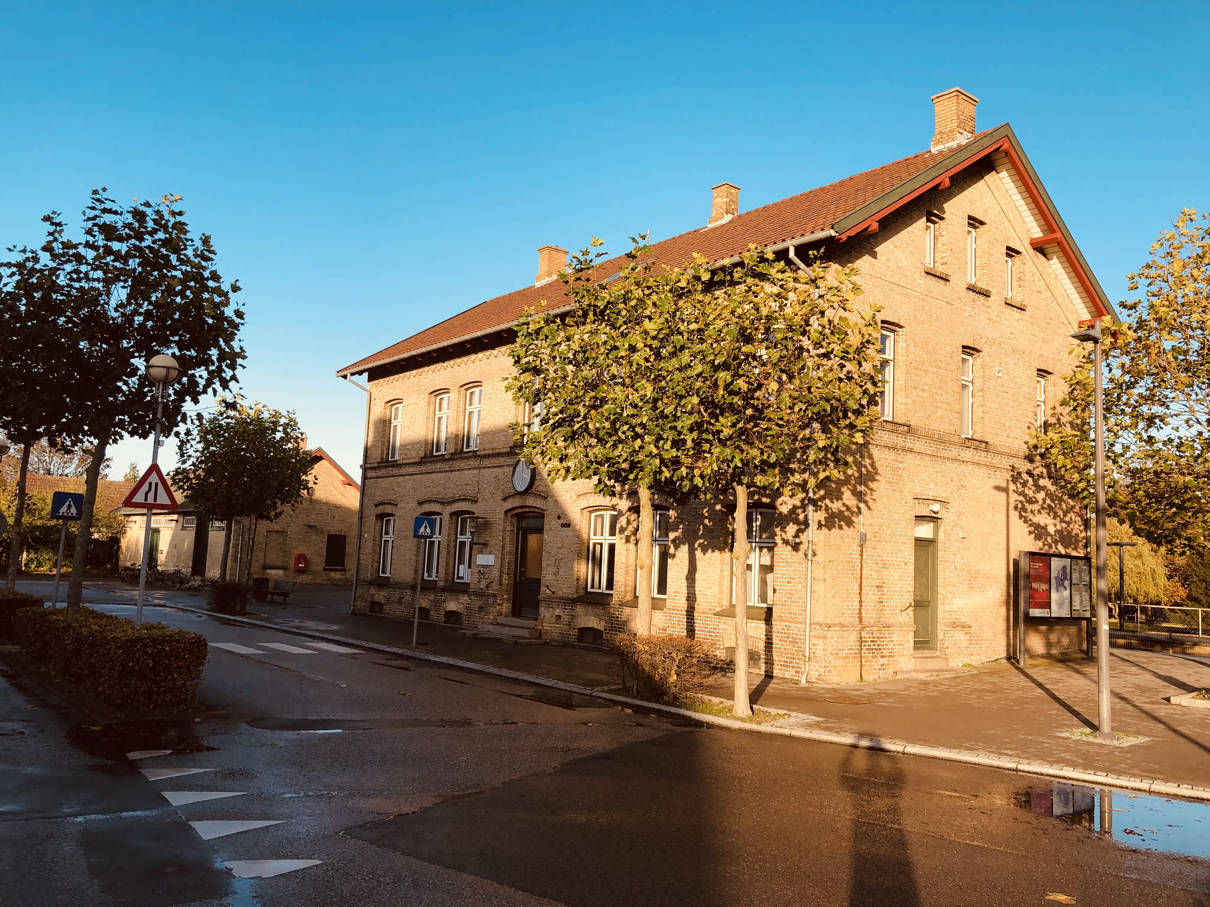 Billede af Nørre Alslev Station. Billede af Nørre Alslev Station.