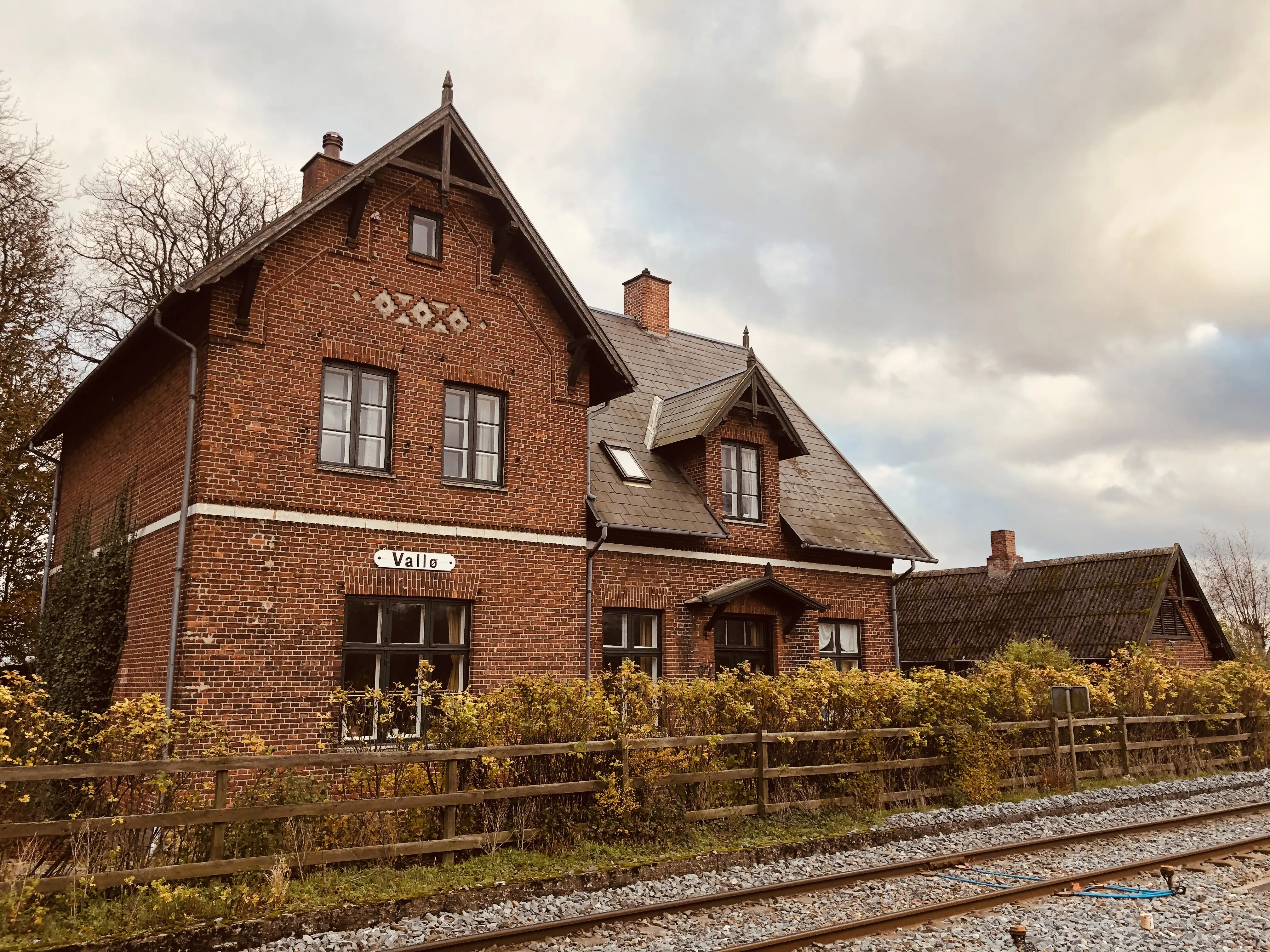 Billede af Vallø Station.