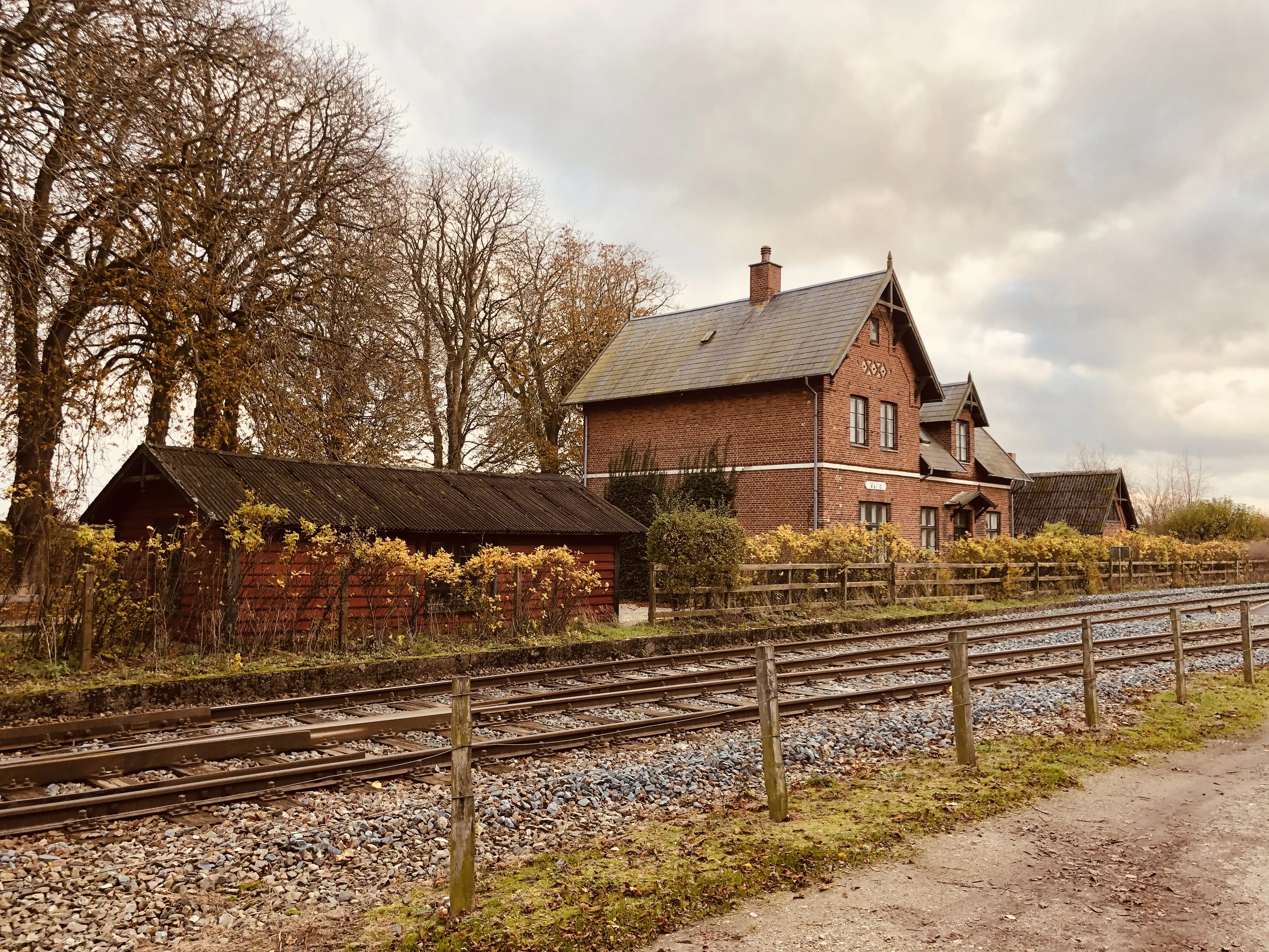 Billede af Vallø Station.