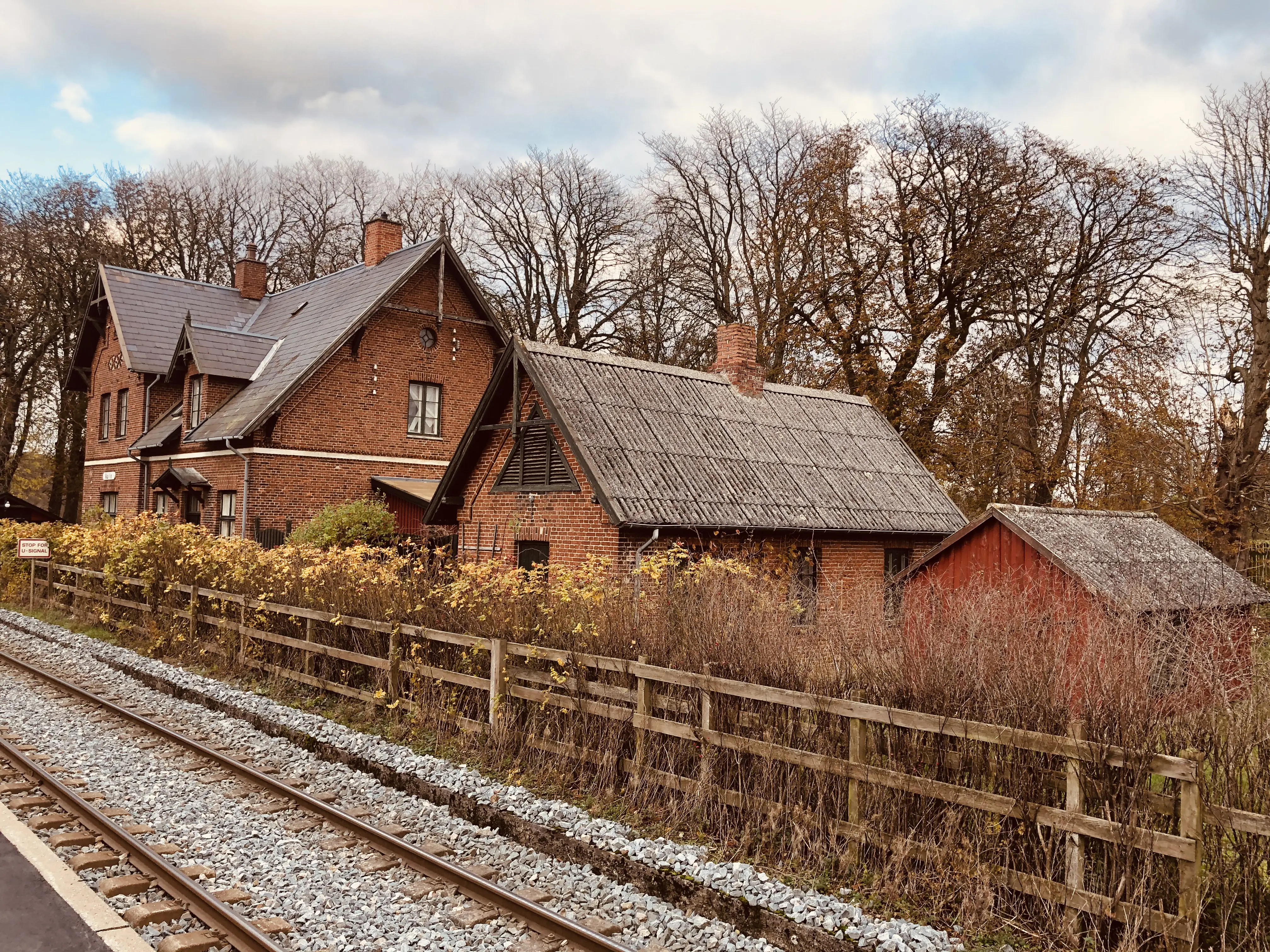 Billede af Vallø Station.