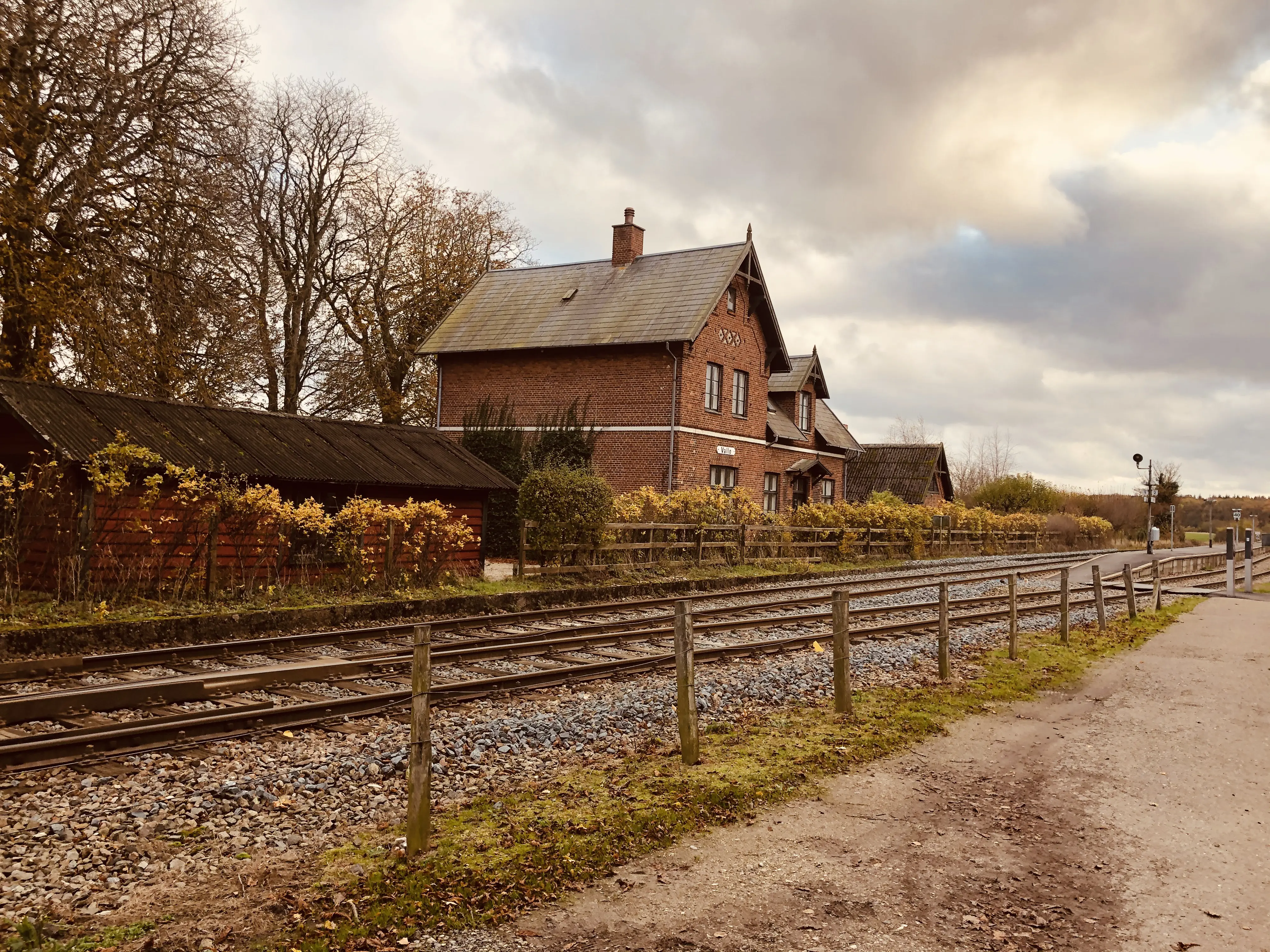 Billede af Vallø Station. Billede af Vallø Station.