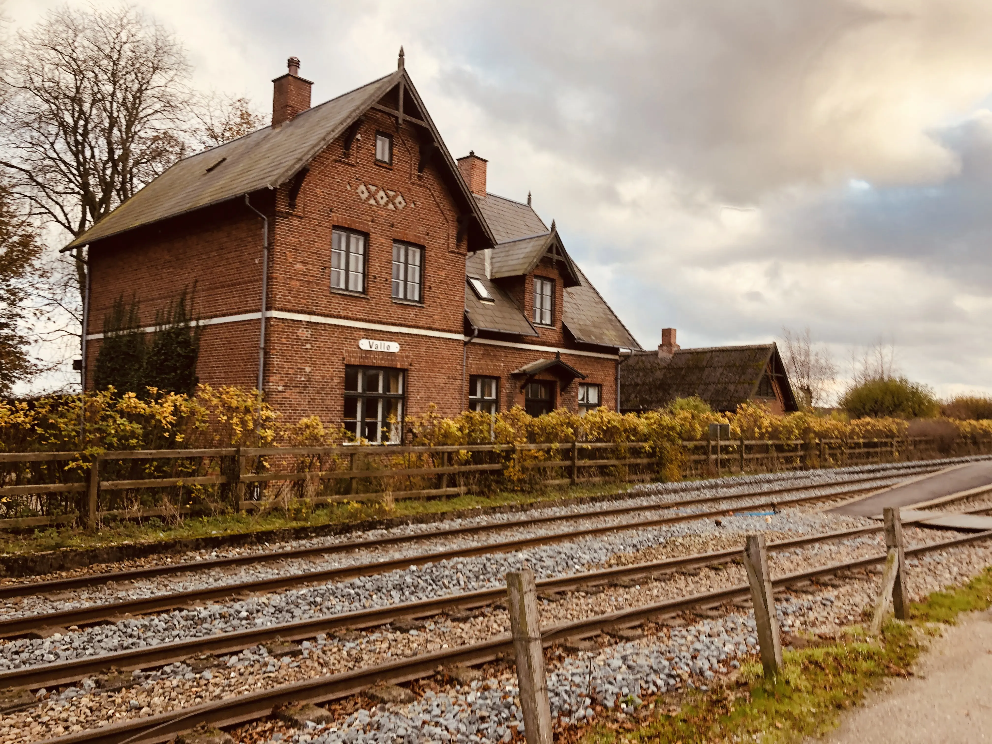 Billede af Vallø Station.