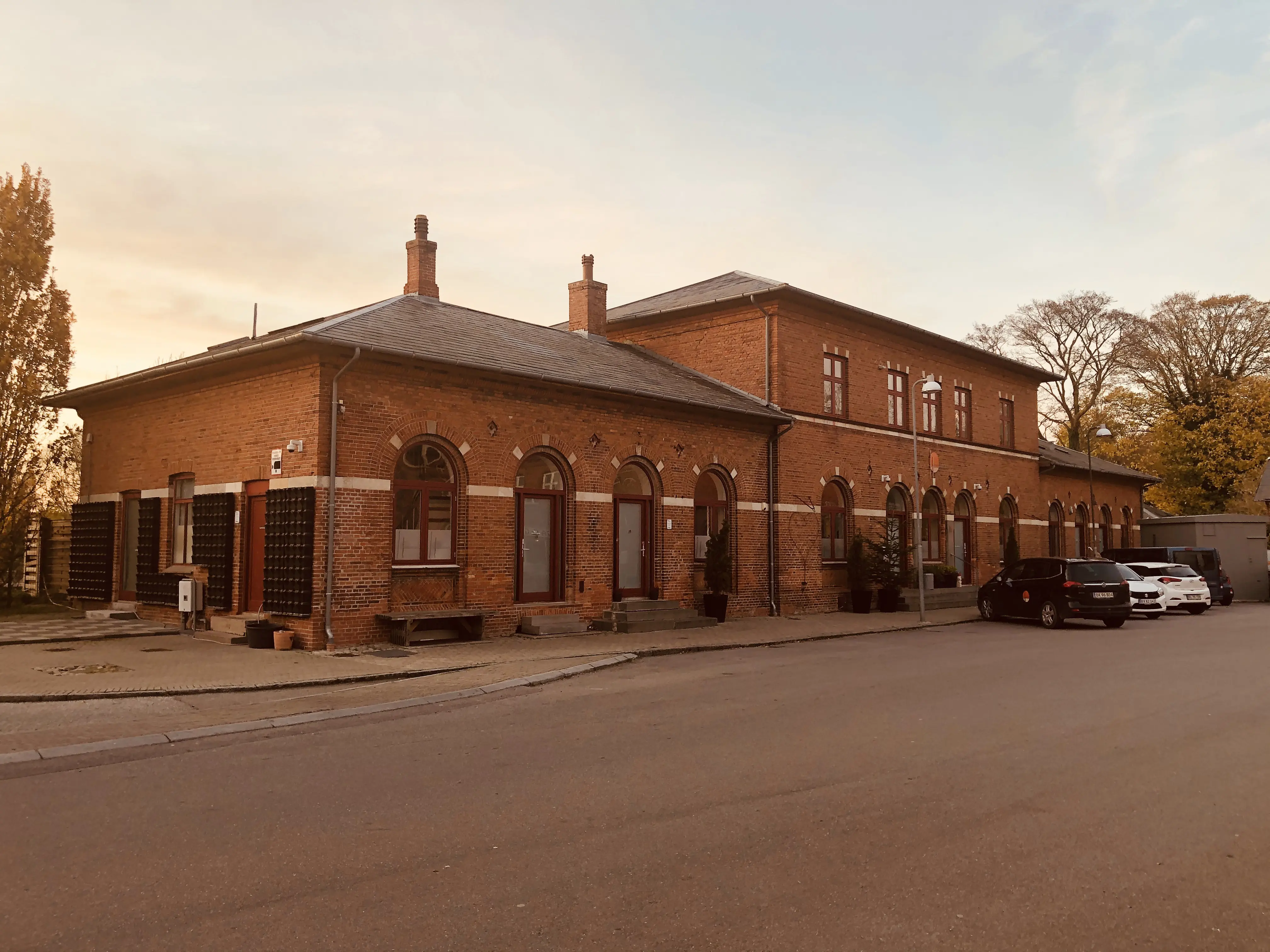 Billede af Store Heddinge Station.