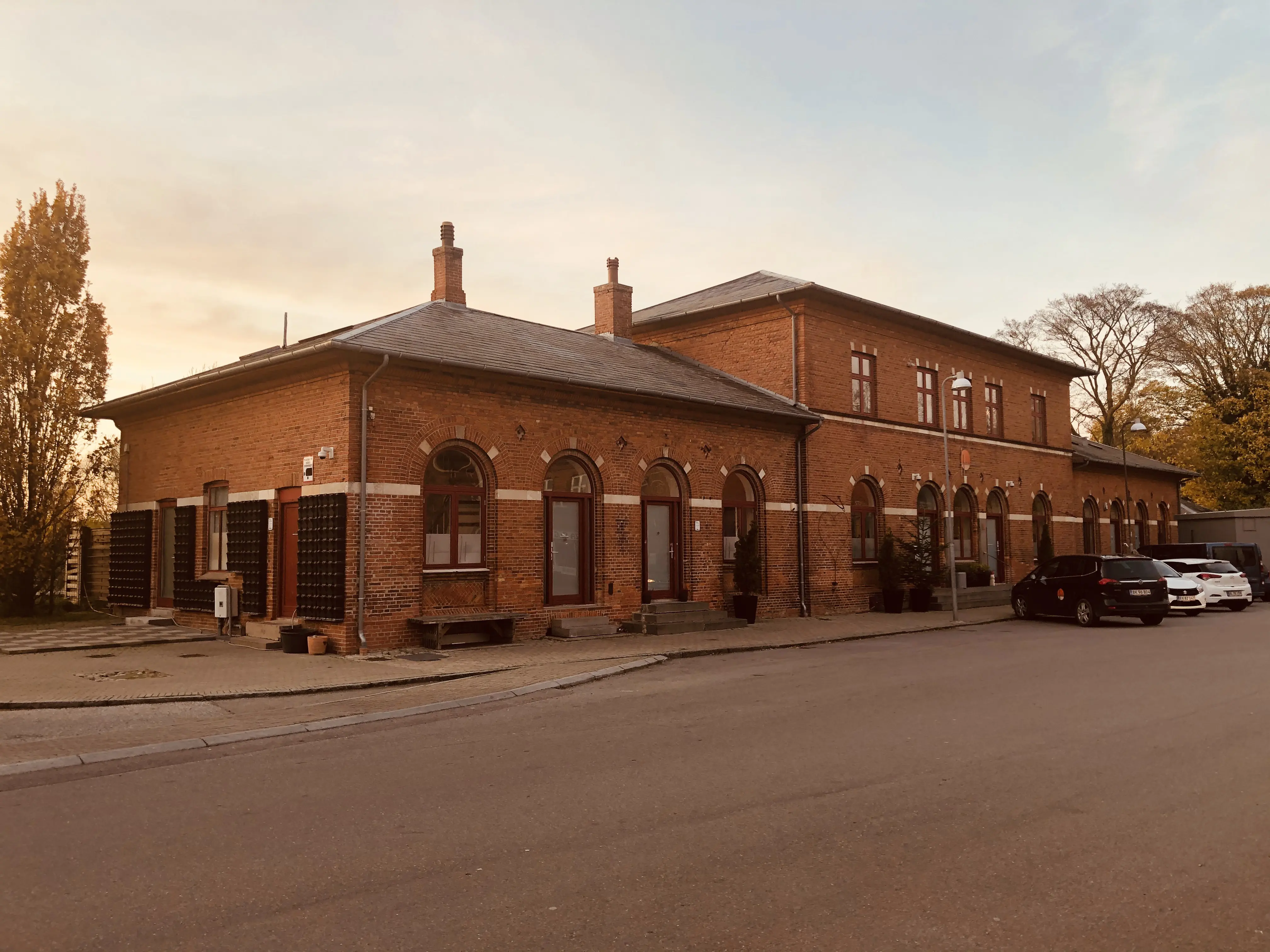 Billede af Store Heddinge Station.