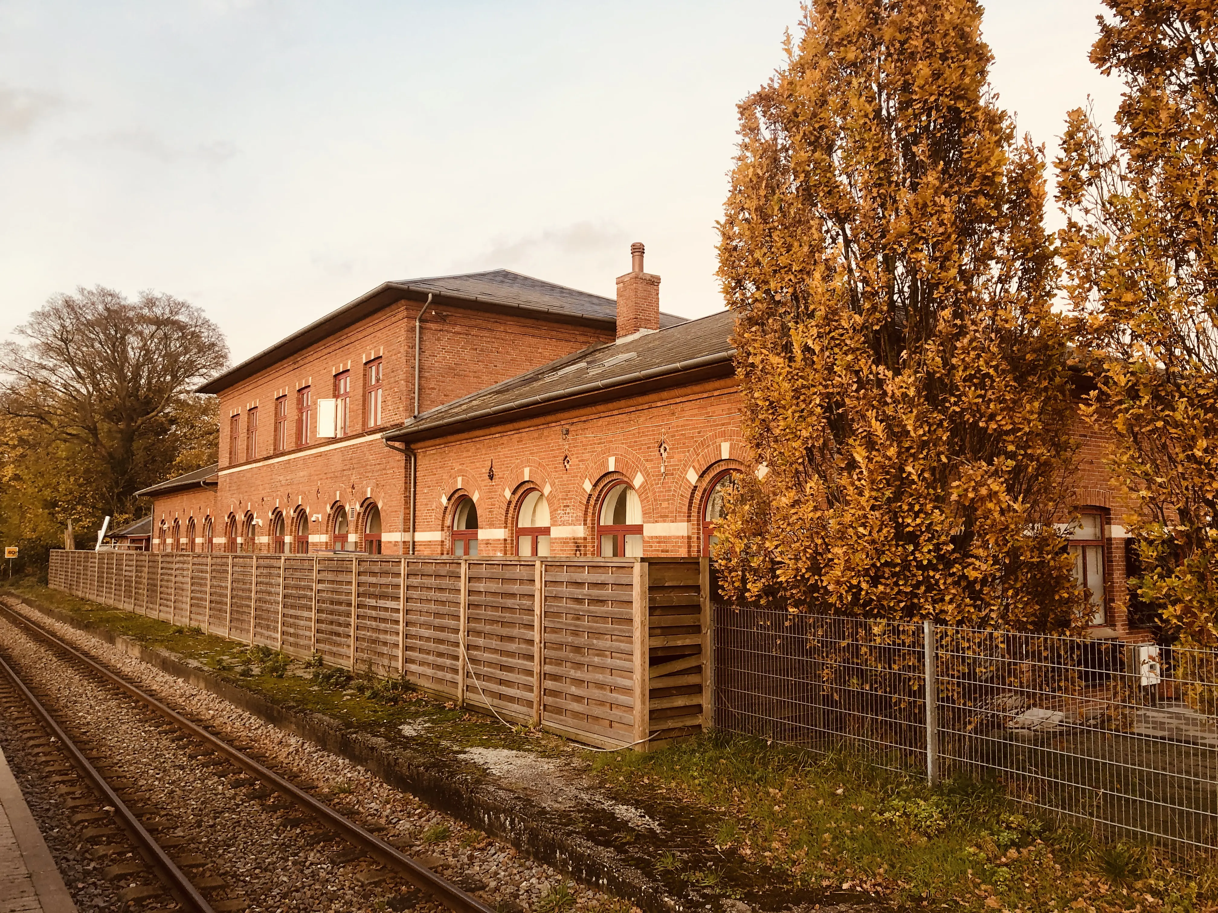 Billede af Store Heddinge Station.