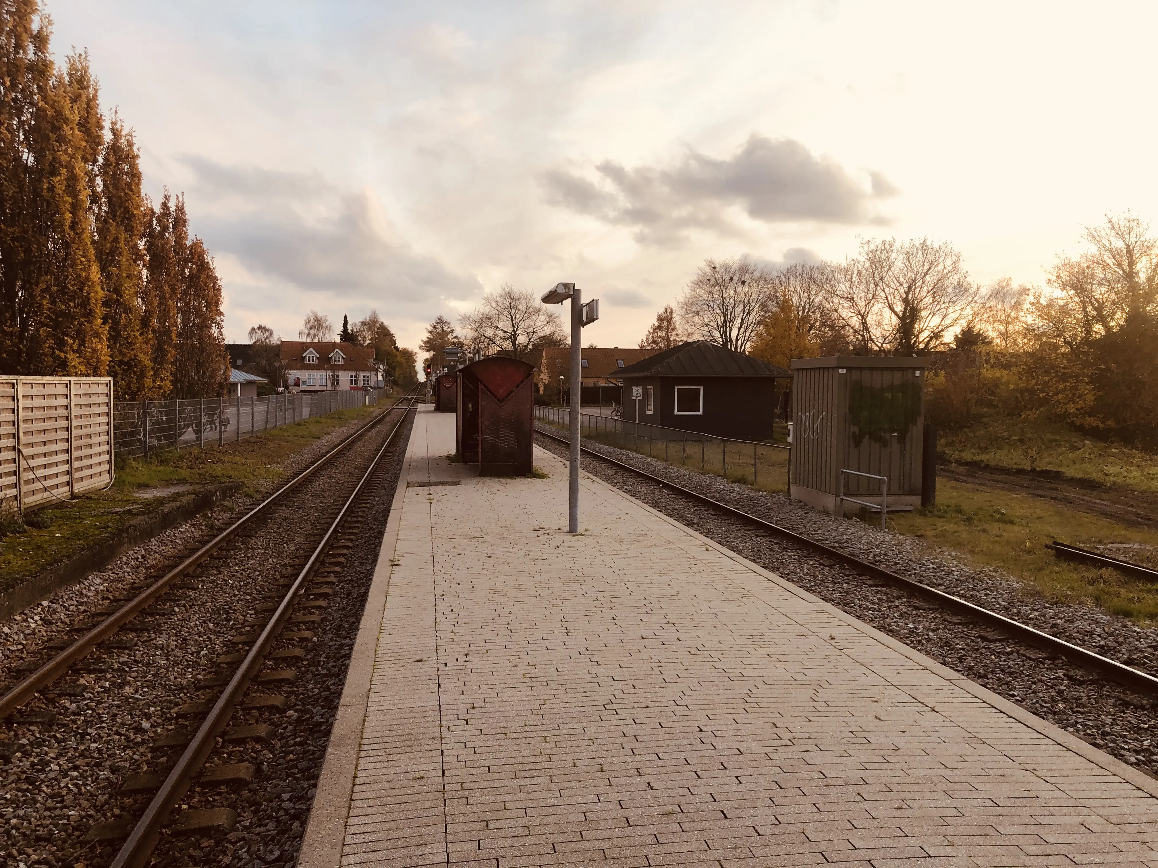 Billede af Store Heddinge Station.