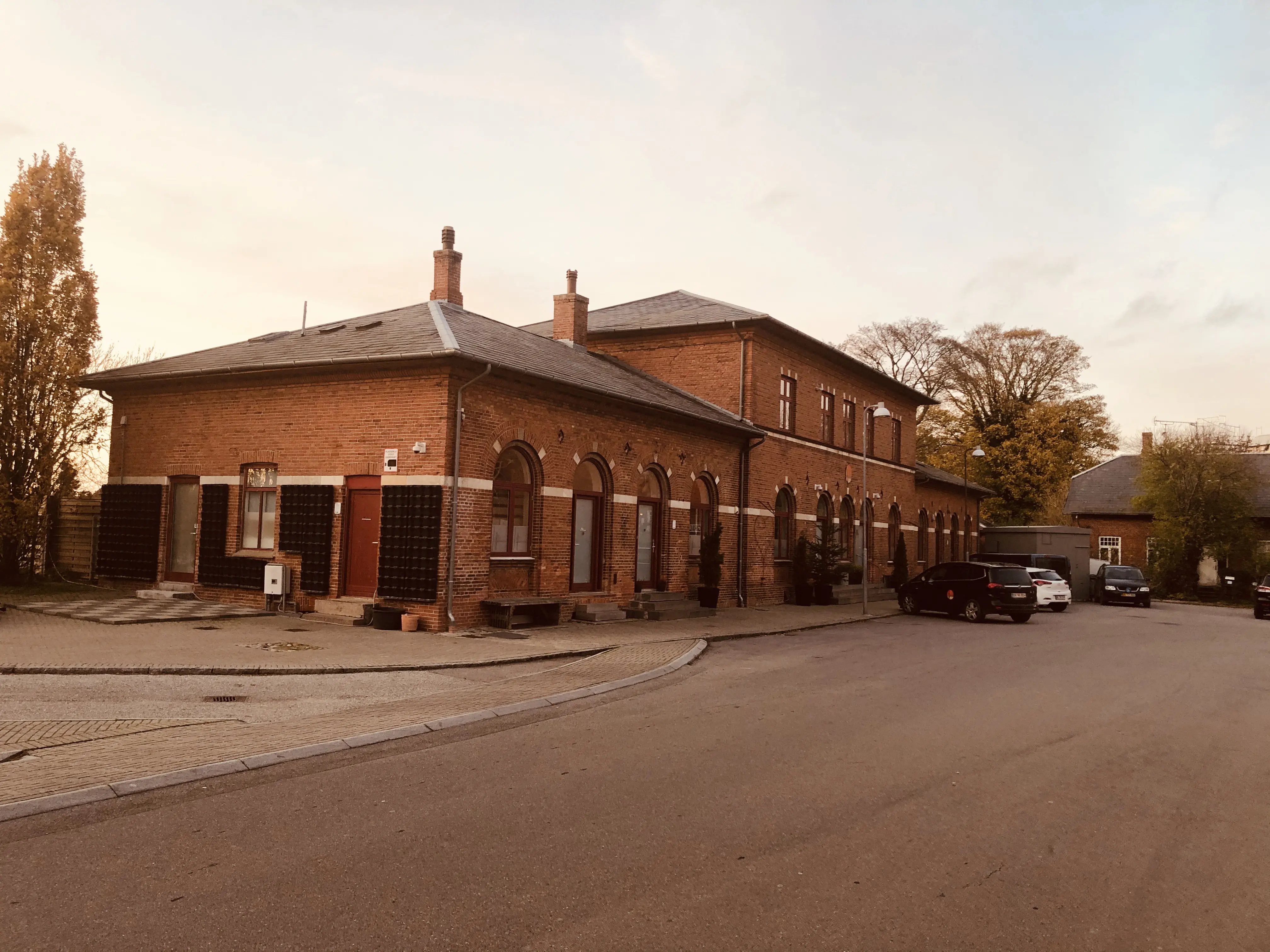 Billede af Store Heddinge Station.