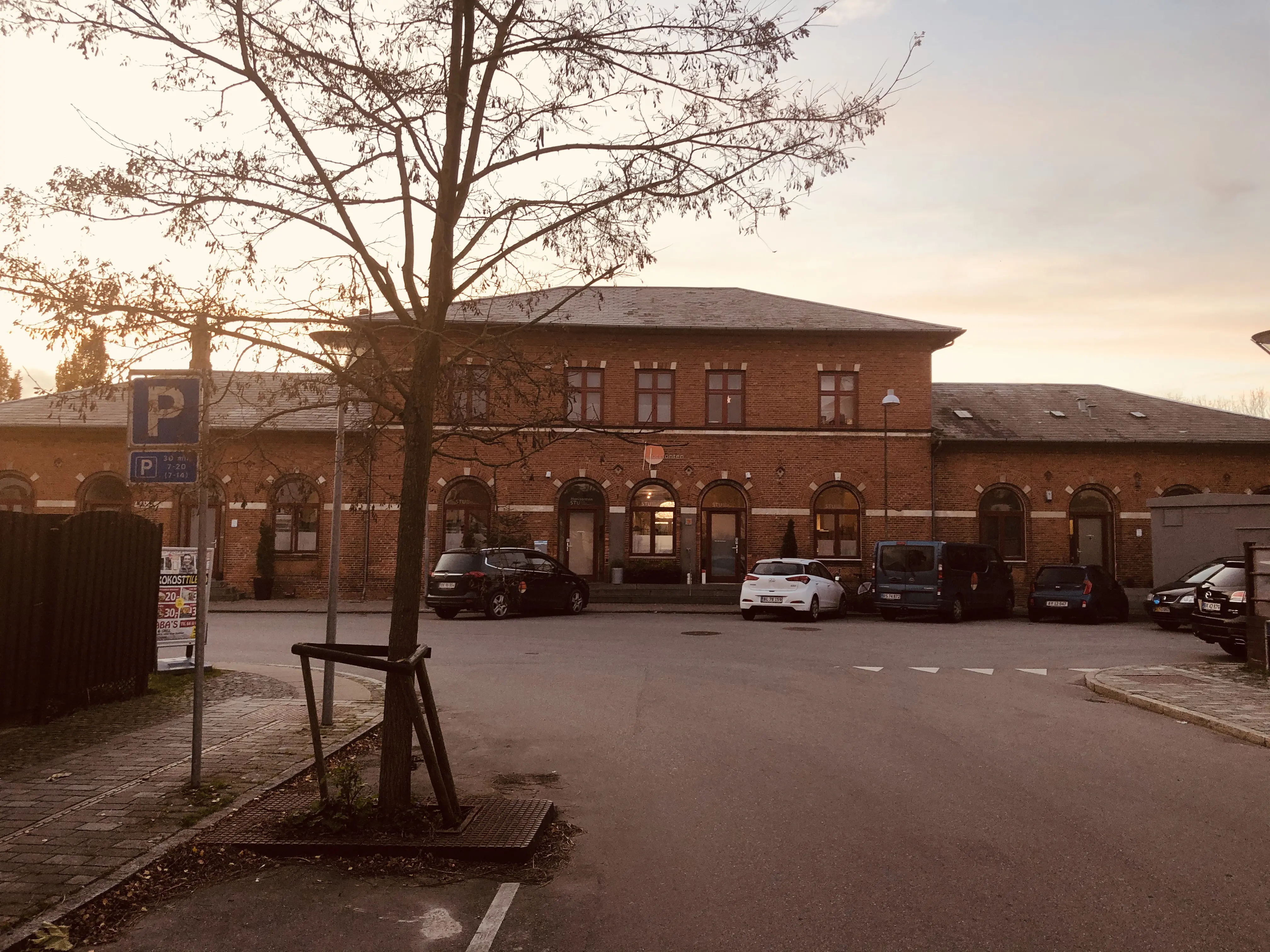 Billede af Store Heddinge Station.