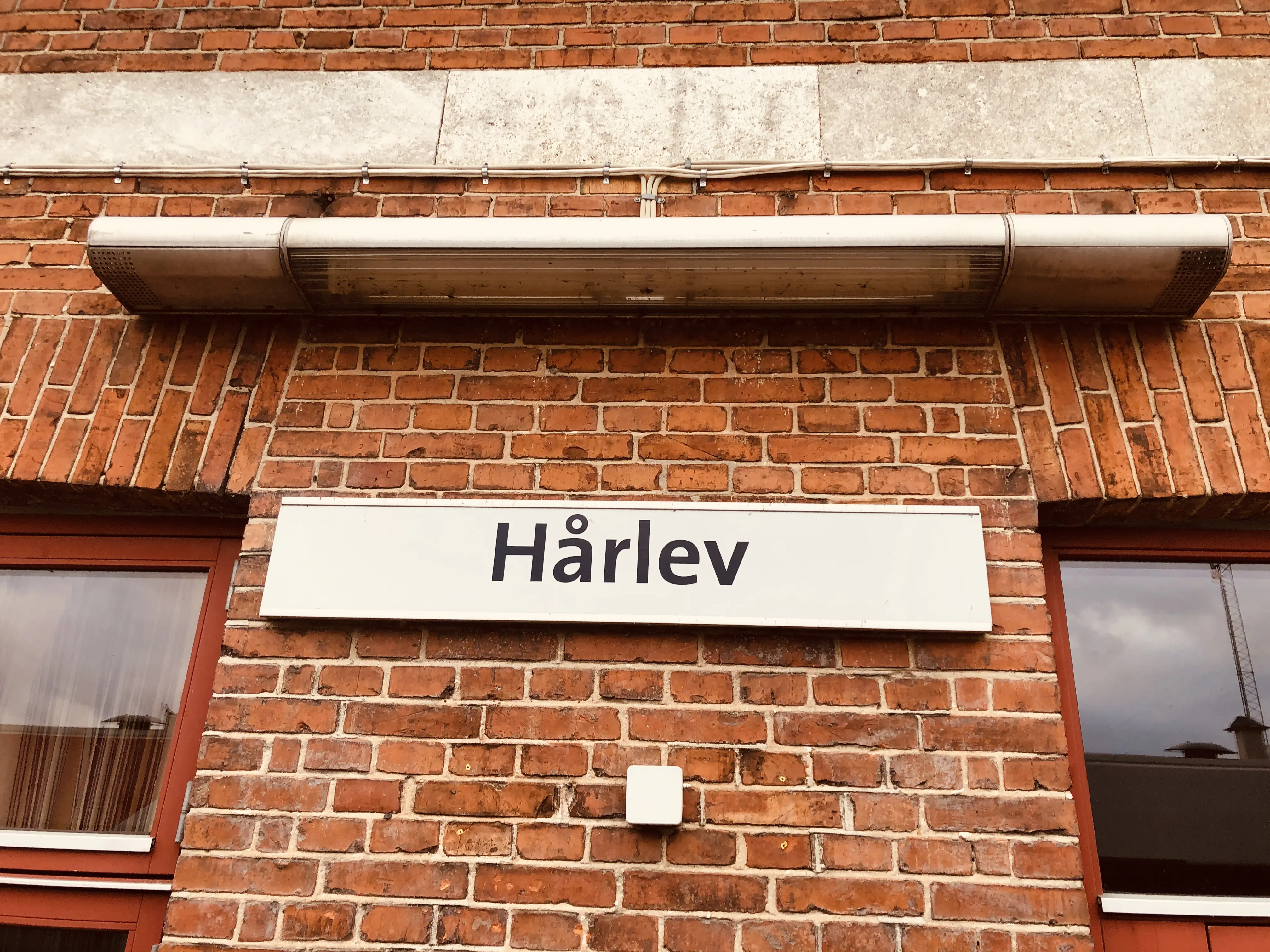 Billede af Hårlev Station. Billede af Hårlev Station.