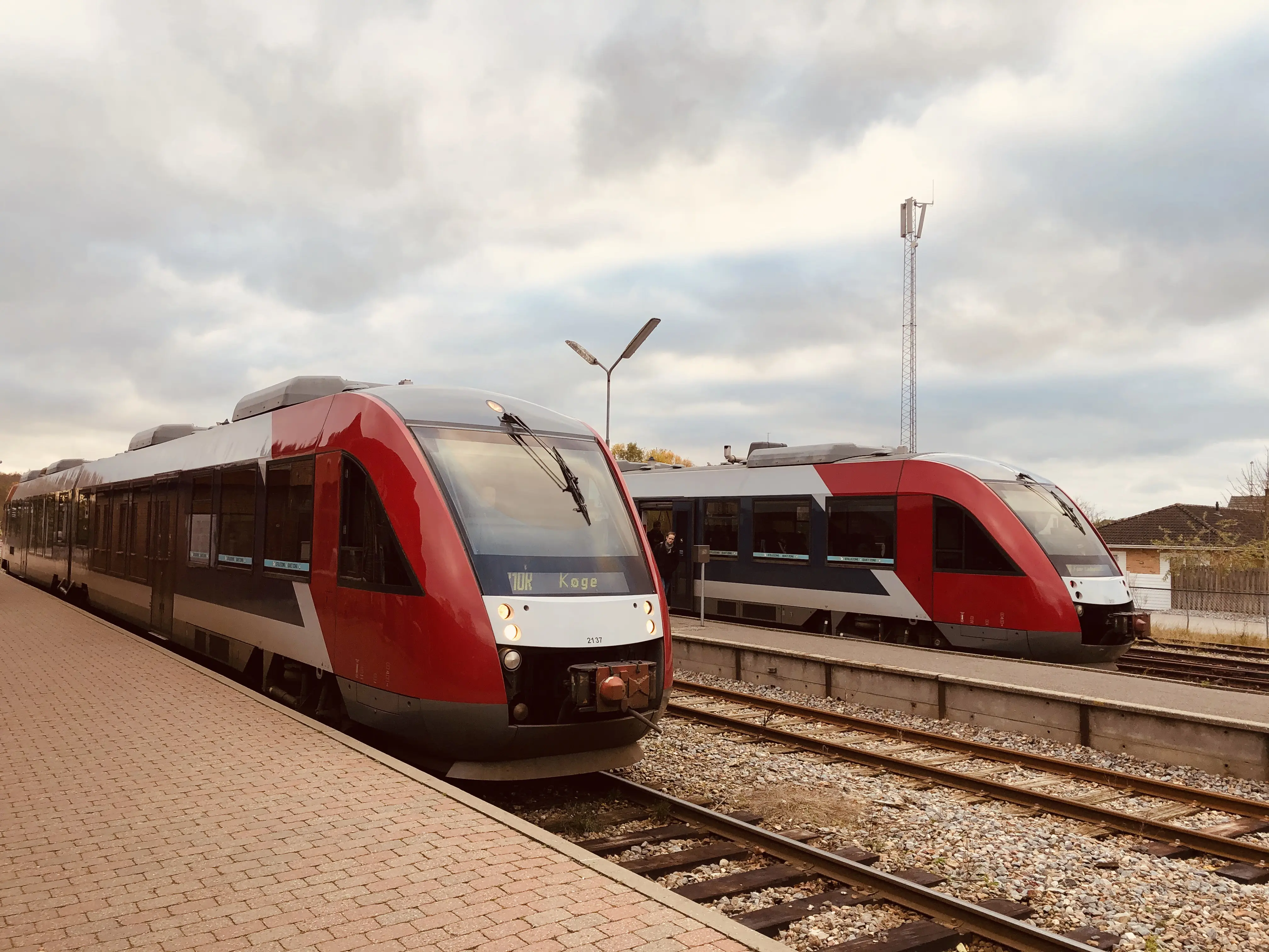 Billede af Hårlev Station.