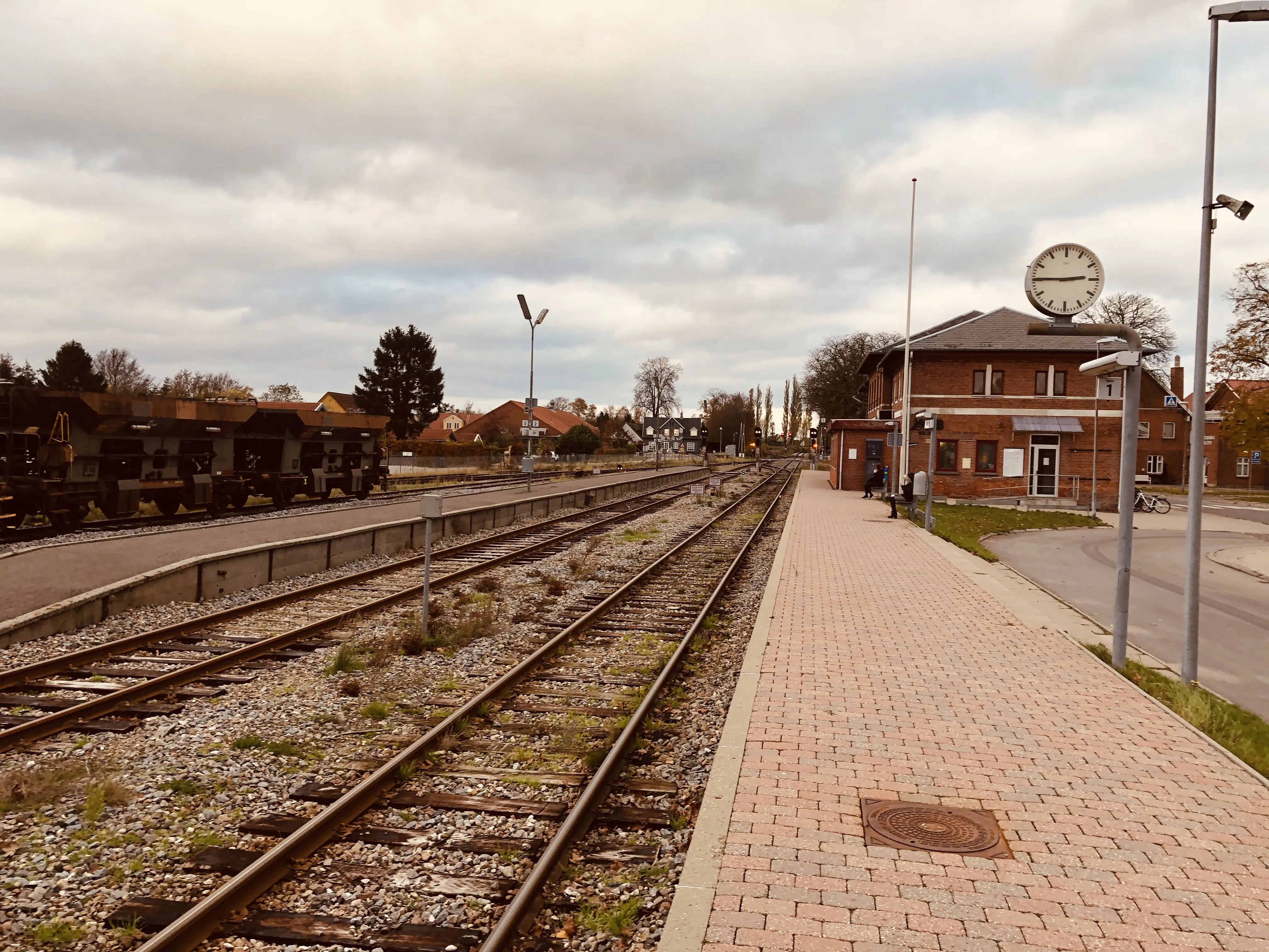 Billede af Hårlev Station.