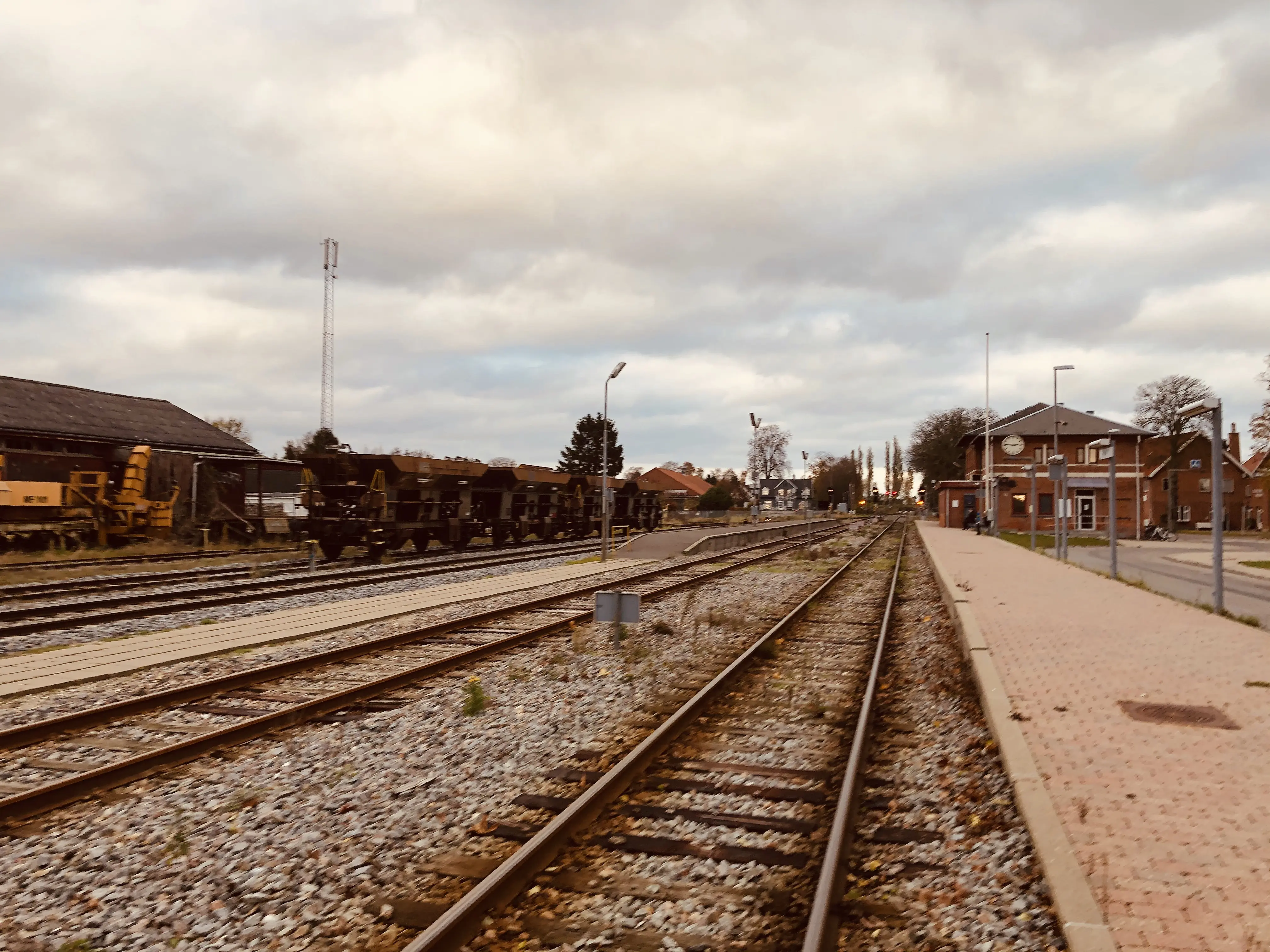 Billede af Hårlev Station.