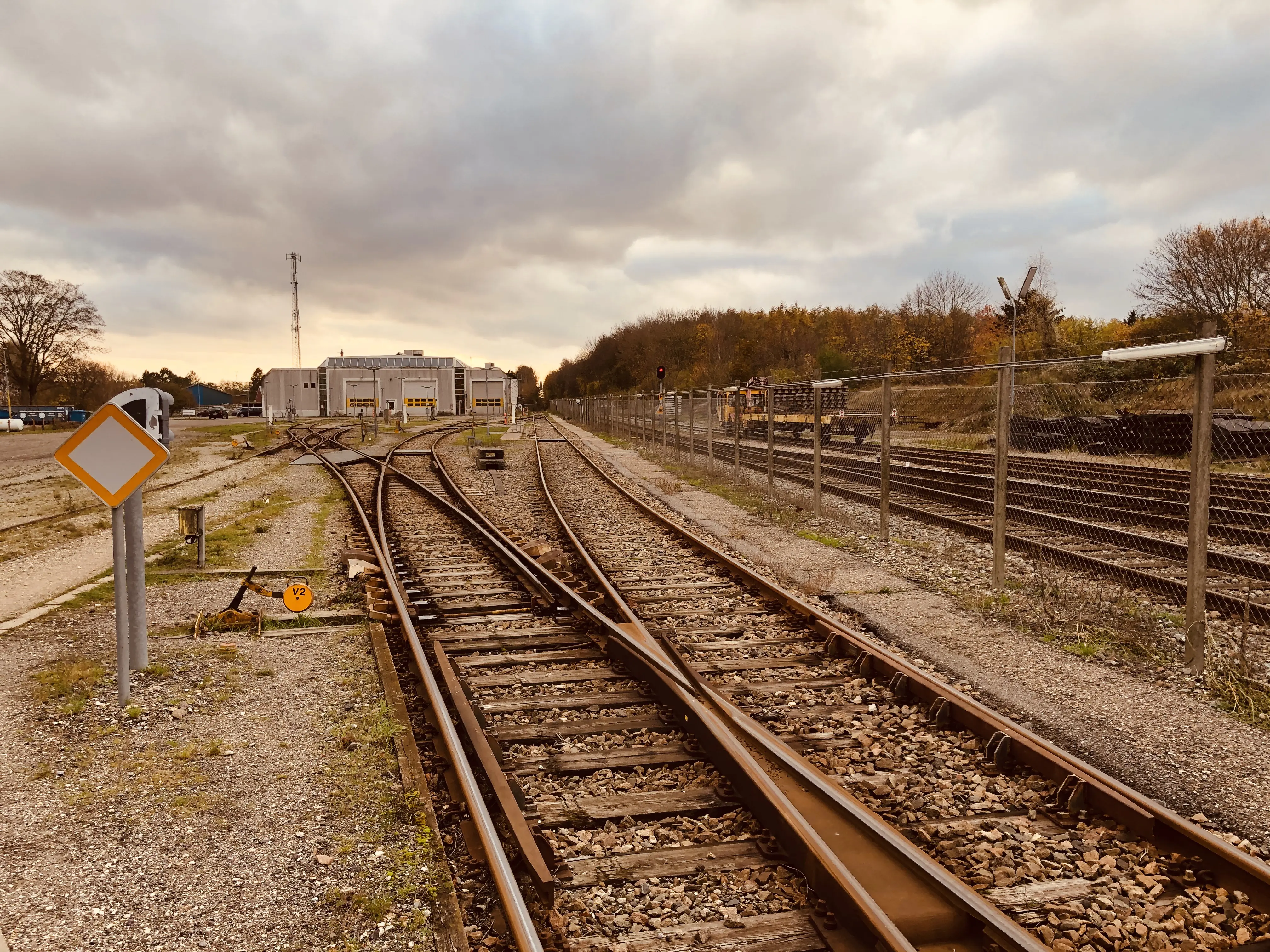 Billede af Hårlev Station.