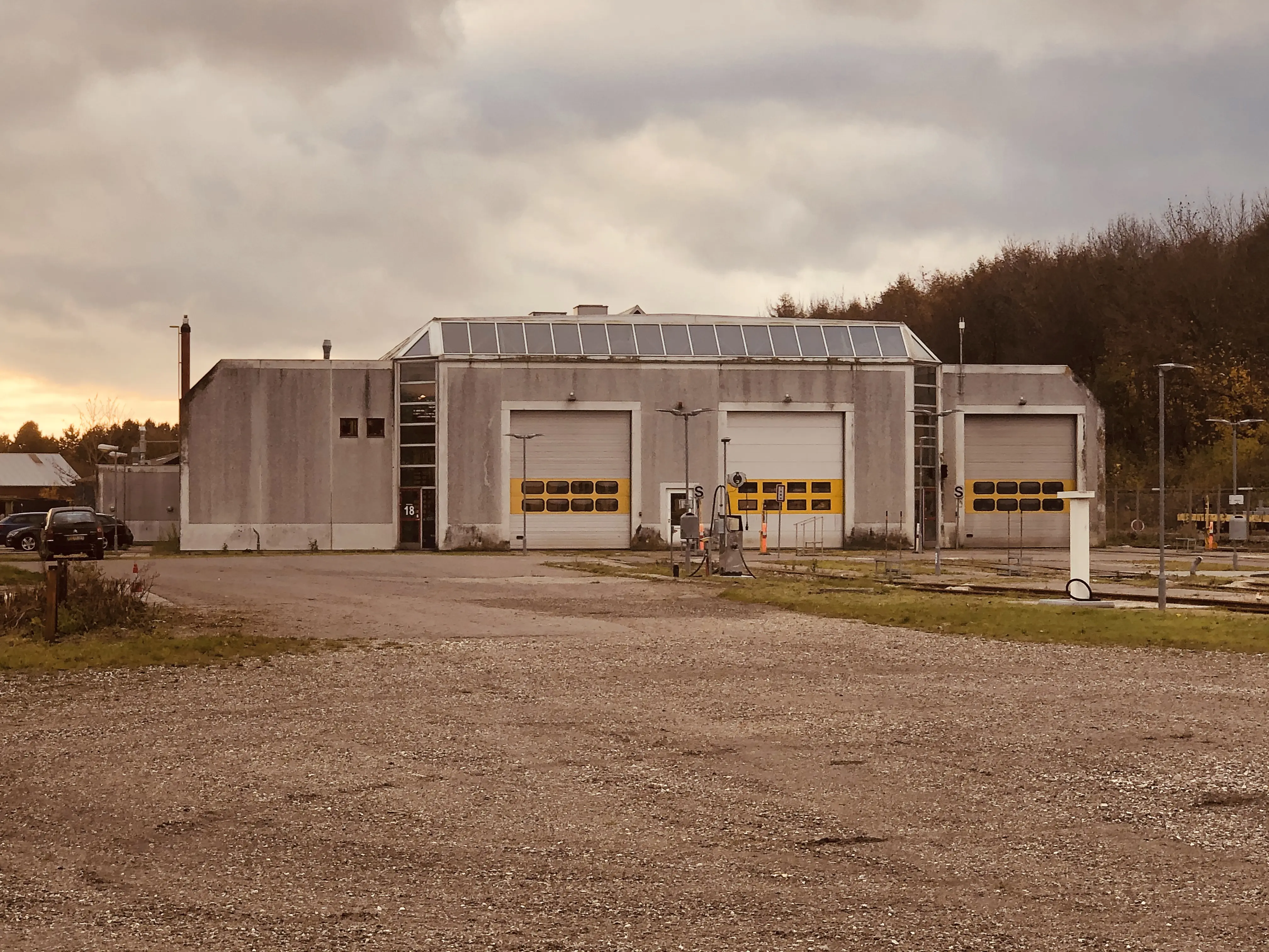 Billede af Hårlev Station.